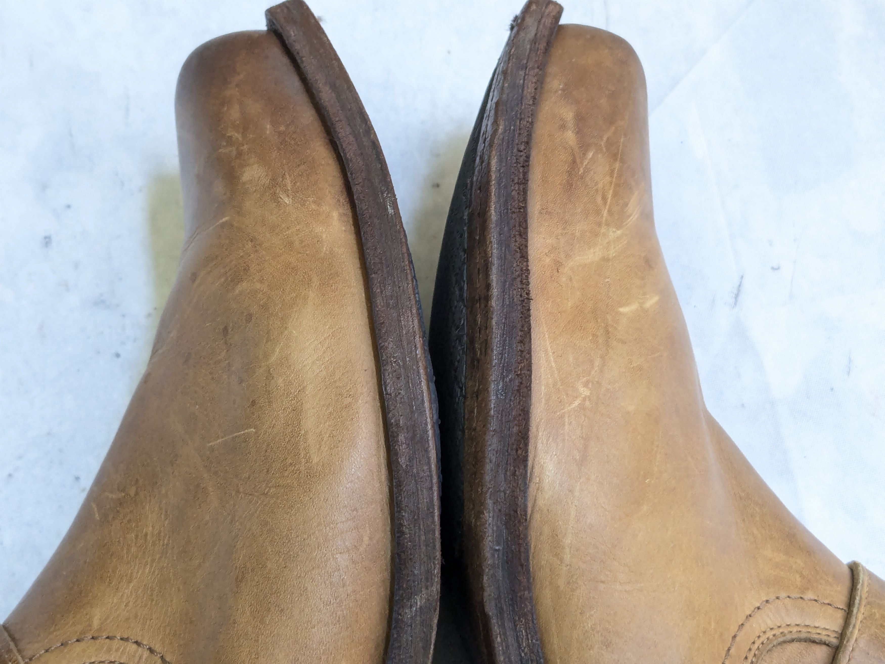 Frye Frye Engineer Boots Brown Leather 11.5 Motorcycle Biker Size US 11.5 / EU 44-45 - 10 Thumbnail