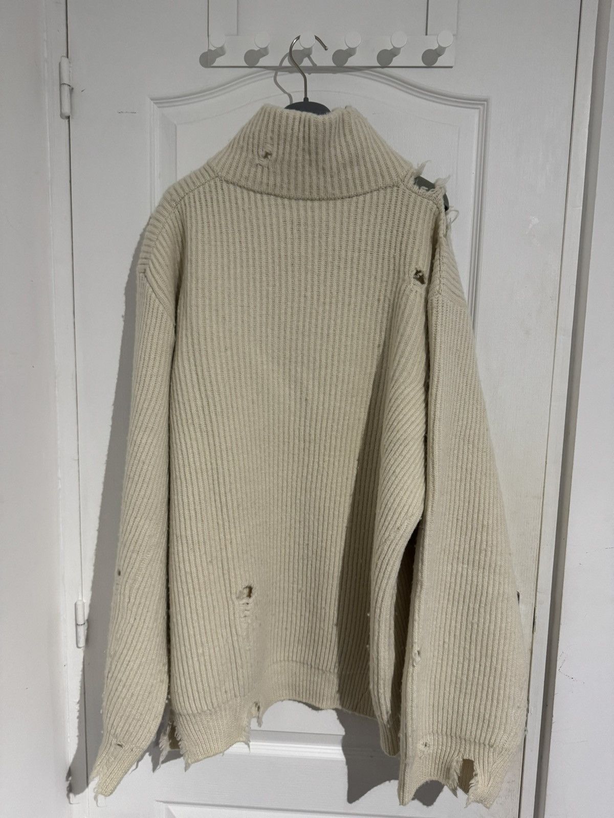 Hed Mayner Oversized Deconstructed Knit Jumper Sweater Size US S / EU 44-46 / 1 - 2 Thumbnail