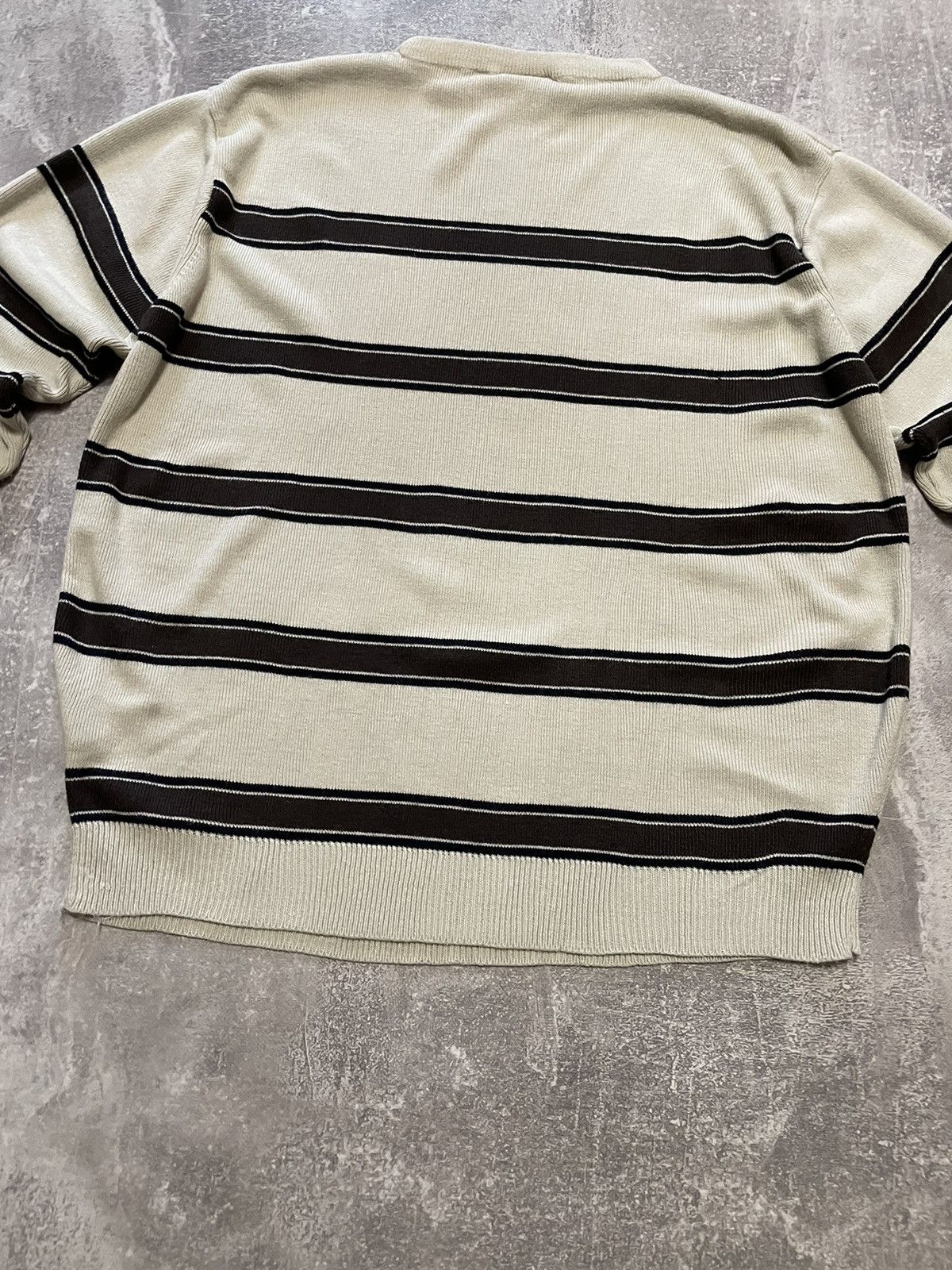 Lacoste Vintage Lacoste Striped Sweater Size US L / EU 52-54 / 3 - 13 Thumbnail