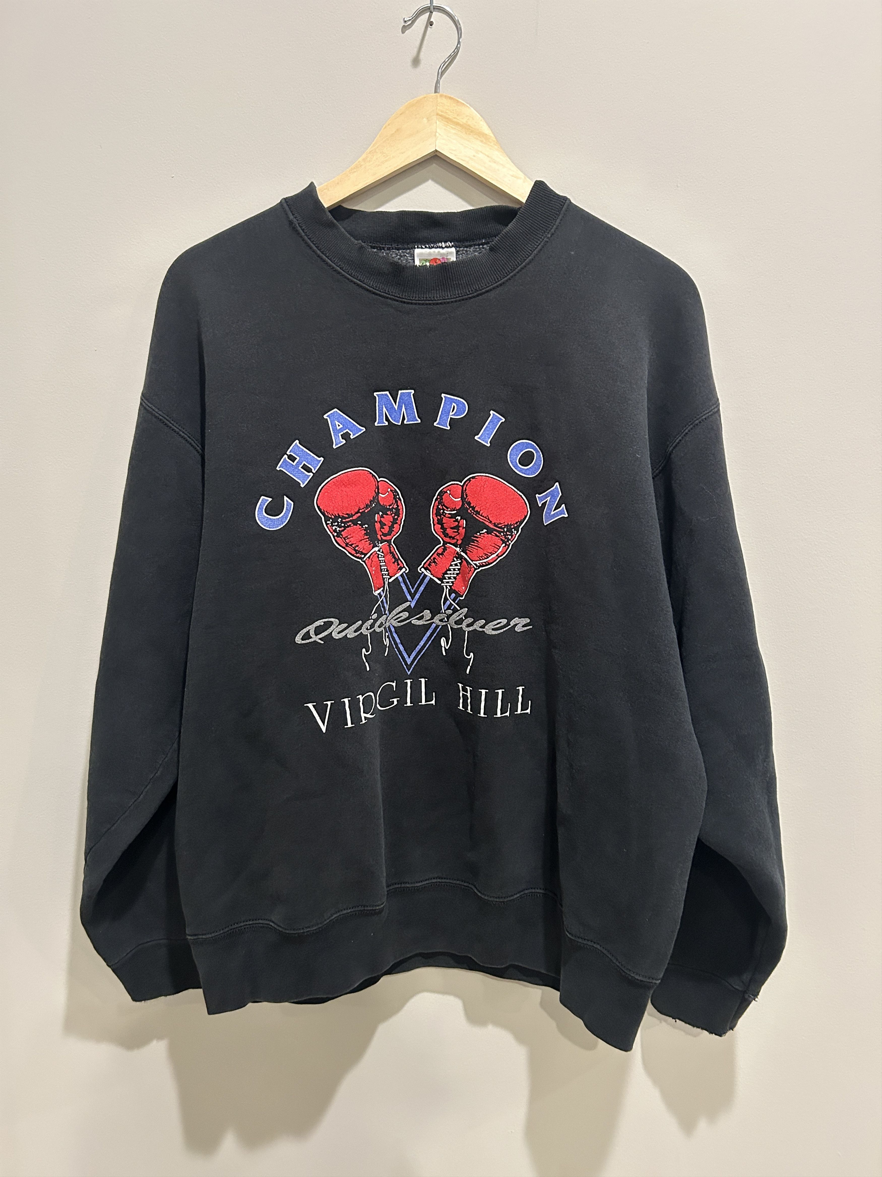 Fruit Of The Loom Virgil Hill Champion Crewneck Size US XL / EU 56 / 4 - 1 Thumbnail