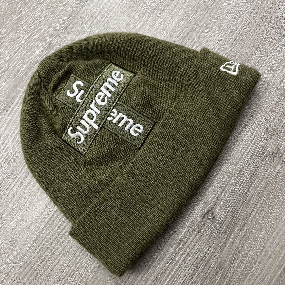Supreme Supreme Cross Box Logo Beanie Size ONE SIZE - 1 Thumbnail