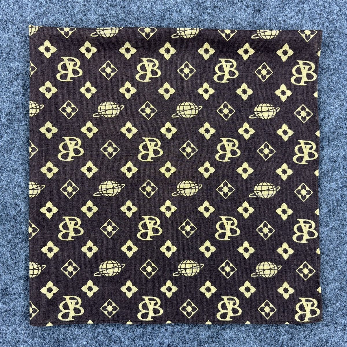 Beams Plus × Vintage Handkerchief # E014 # Bandana # Neckerchief Size ONE SIZE - 6 Thumbnail
