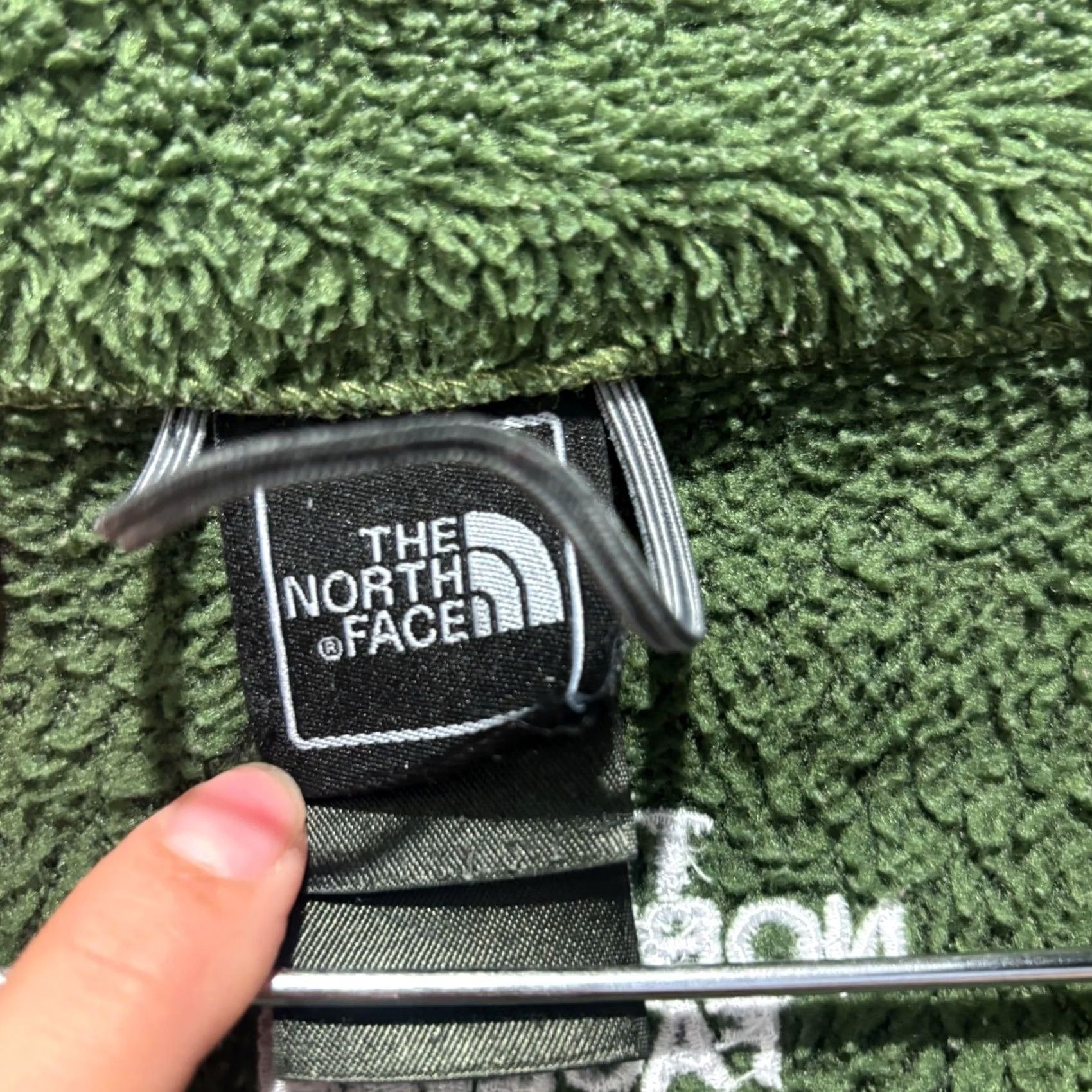The North Face The North Face Osito Fleece Jacket XL Women Green Tan Full Zip High Pile Soft Size XL / US 12-14 / IT 48-50 - 3 Thumbnail