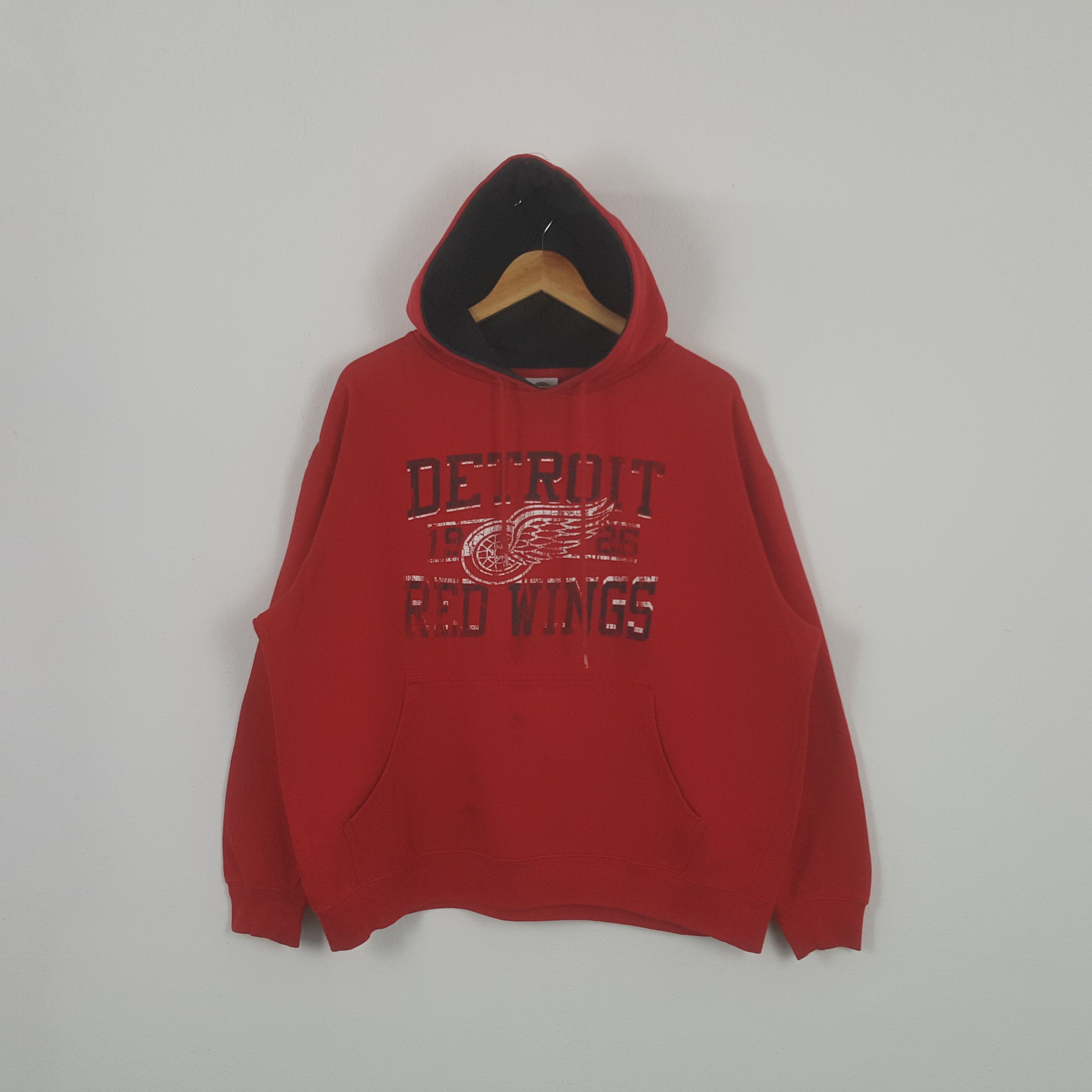 Vintage Detroit Red Wings American NHL Hockey Team Hoodies