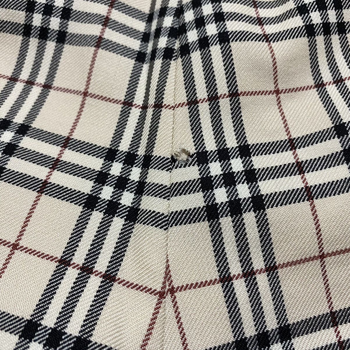 Burberry × Vintage Vintage Y2k Burberry Golf Womens Check Nova Trousers Pants Size 27" / US 4 / IT 40 - 7 Thumbnail