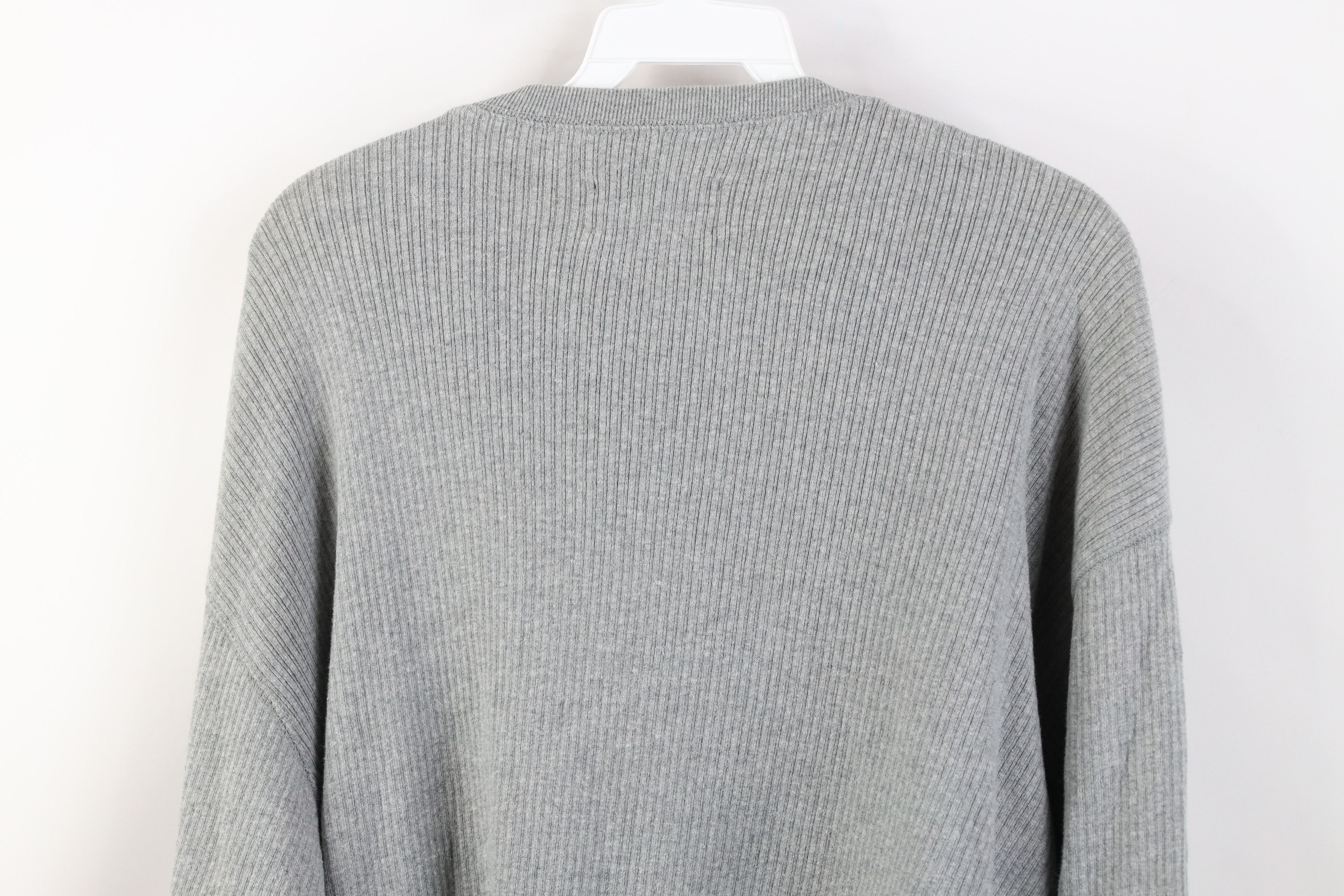 Vintage Vintage 90s Y2K Streetwear Knit Long Sleeve Henley T-Shirt Size US L / EU 52-54 / 3 - 10 Thumbnail