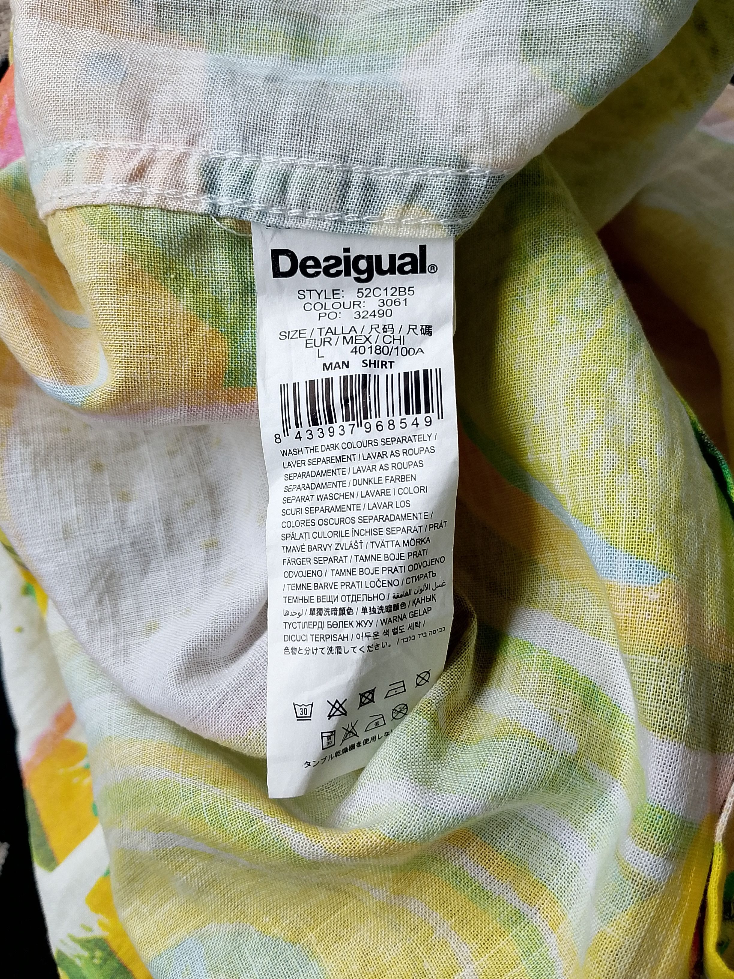 Desigual 90s Y2K Desigual Psychedelic Art Shirt Retro Underground Size US L / EU 52-54 / 3 - 10 Thumbnail