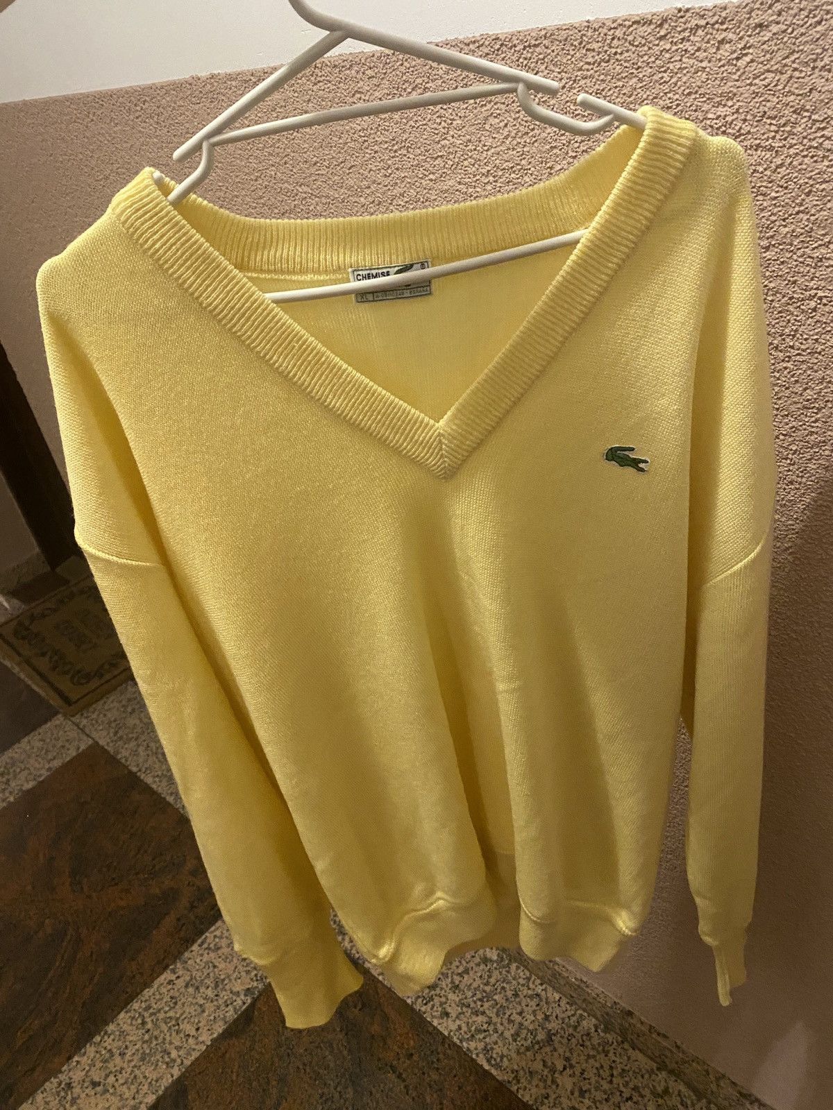Lacoste × Vintage Vintage chemise lacoste Luxury Knitwear Size US XL / EU 56 / 4 - 1 Thumbnail