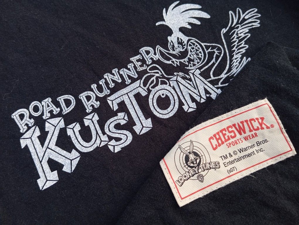 Cartoon Network × Sugar Cane Vtg Sugar Cane x Looney Tunes Road Runner Cartoon L/S Tshirt Size US M / EU 48-50 / 2 - 5 Thumbnail
