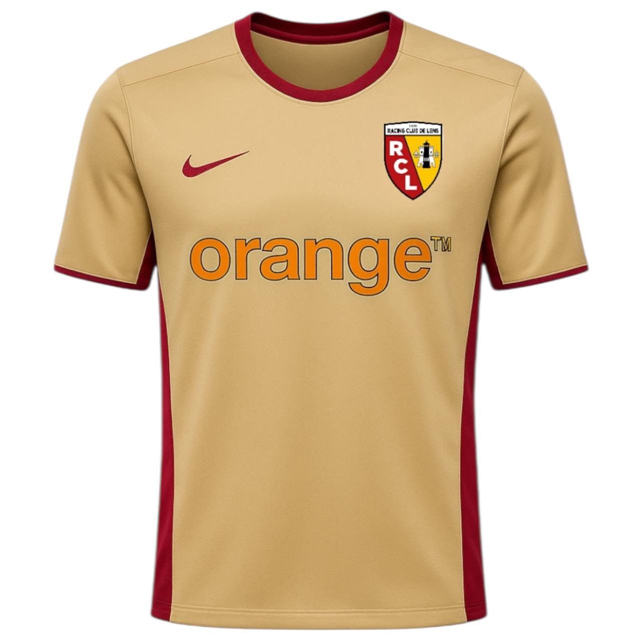 Nike 2003/04 RC LENS HOME SOCCER JERSEY FOOTBALL SHIRT NIKE SZ M Size US M / EU 48-50 / 2 - 1 Thumbnail