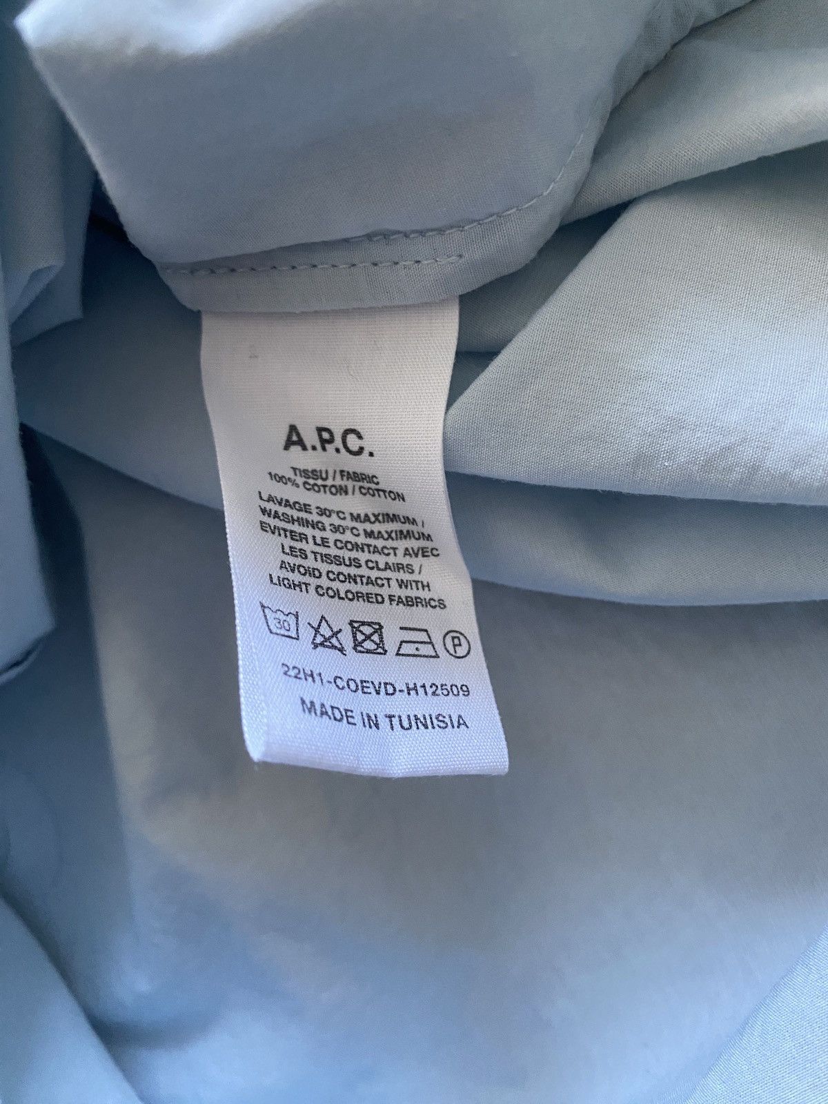 A.P.C. APC Long Sleeve Button Up Shirt Size US M / EU 48-50 / 2 - 4 Thumbnail