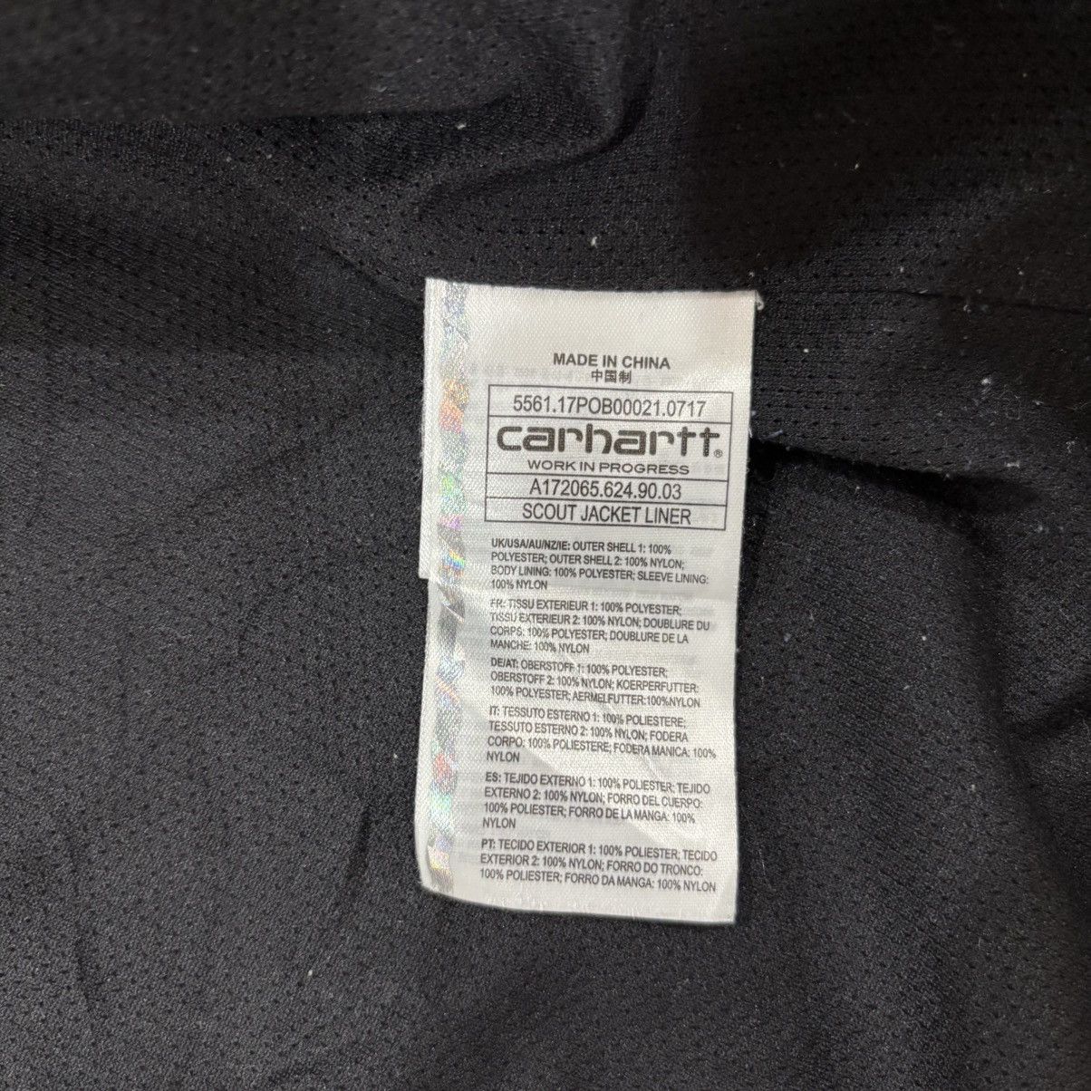 Carhartt WIP Scout Liner Jacket