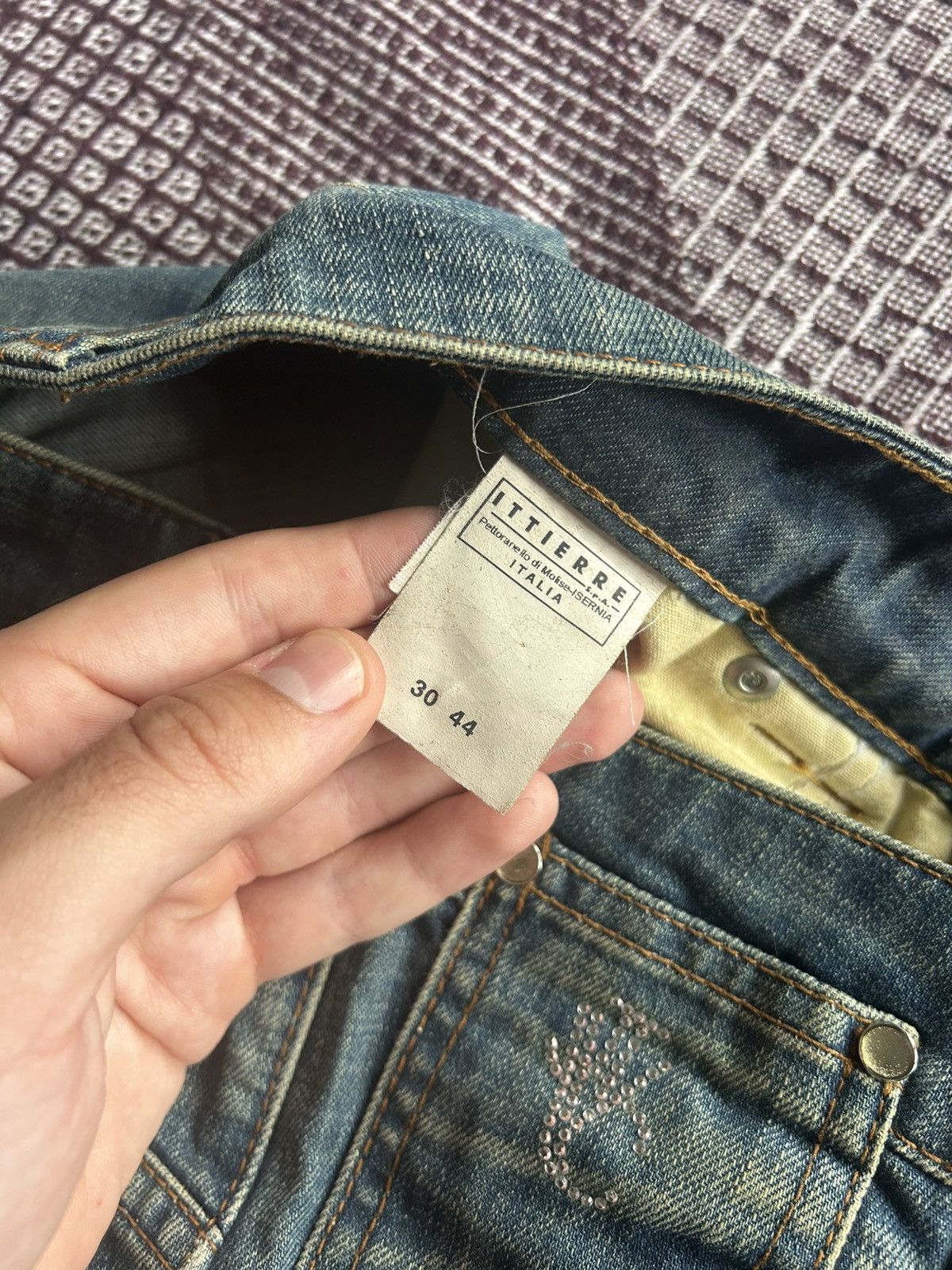 Versace Vintage Versace Jeans Mud Washed Streetwear Style Size 30 Size 30" / US 8 / IT 44 - 11 Thumbnail