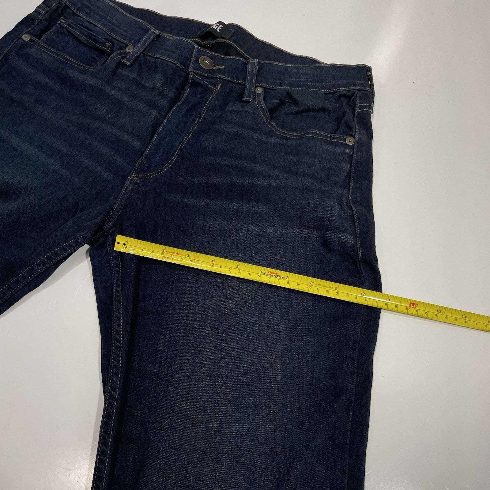 Paige Paige Lennox Jeans Mens 32 Blue Slim Straight Stretch Denim Size US 32 / EU 48 - 5 Thumbnail