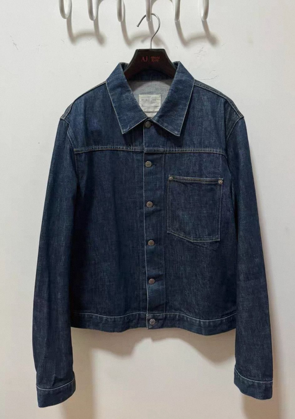 Helmut Lang Helmut Lang 03SS leather joint denim jacket Size US L / EU 52-54 / 3 - 2 Thumbnail