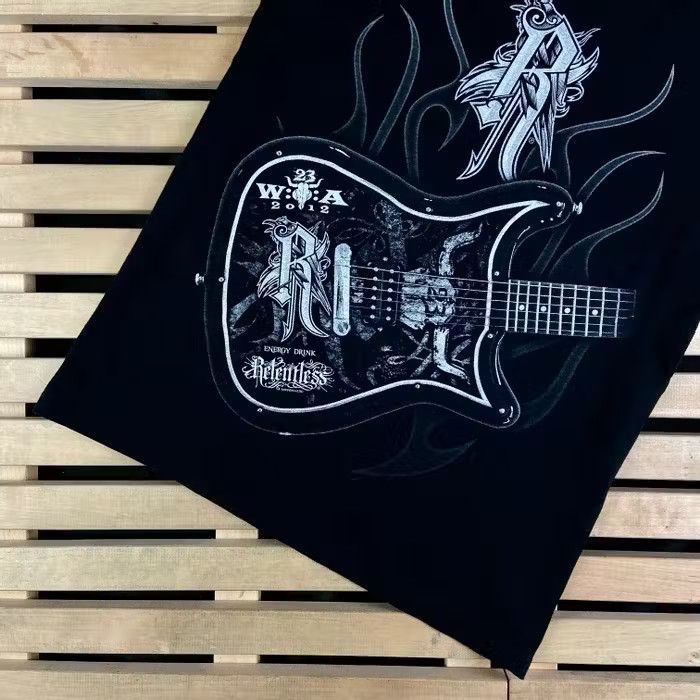 Band Tees Mens Vintage T Shirt Wacken Relentless 2012 Size M Festival Size US M / EU 48-50 / 2 - 3 Thumbnail