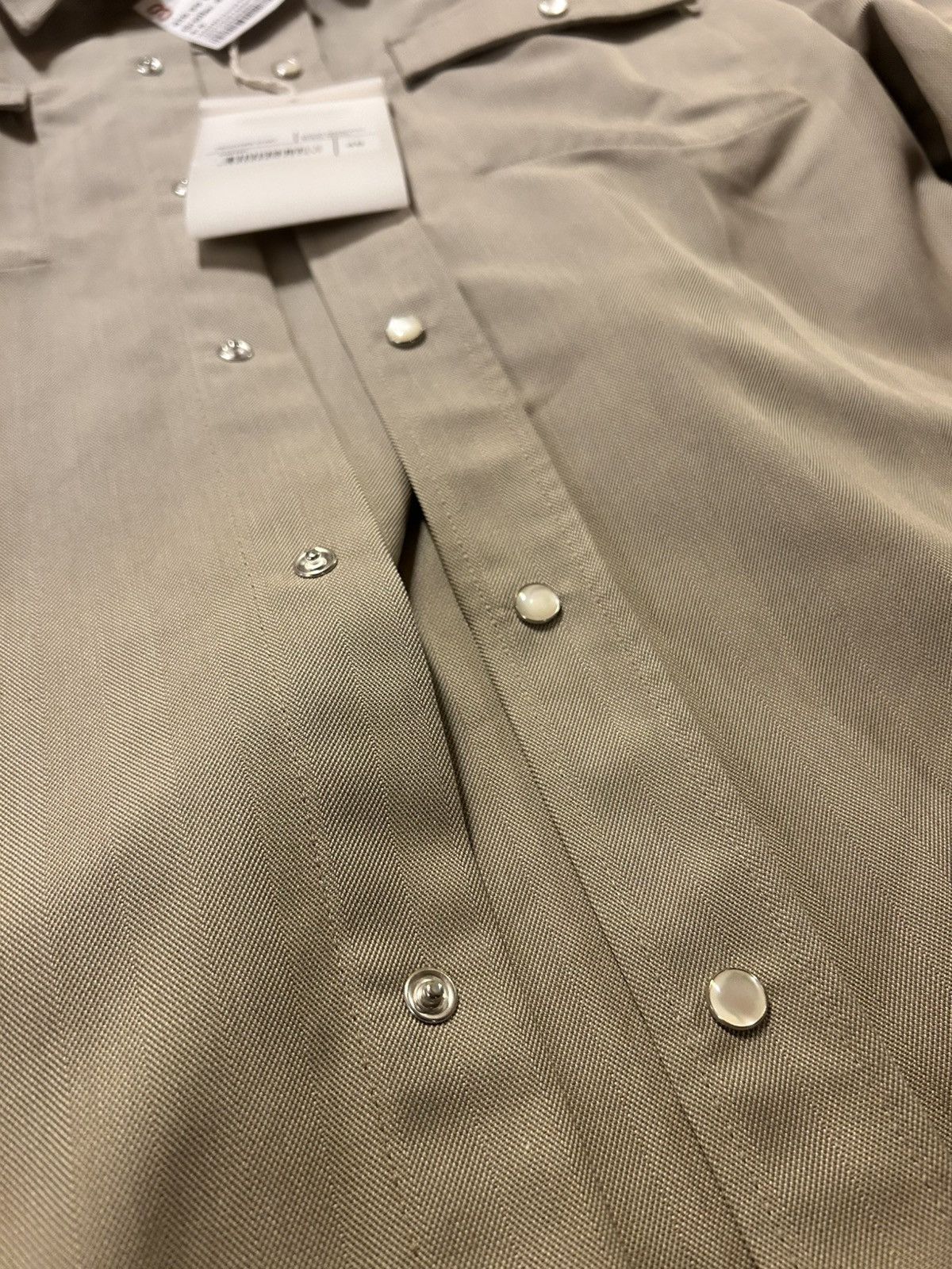 Our Legacy Our Legacy Frontier Shirt Lucid Pistachio Rural Wool Size US L / EU 52-54 / 3 - 3 Thumbnail