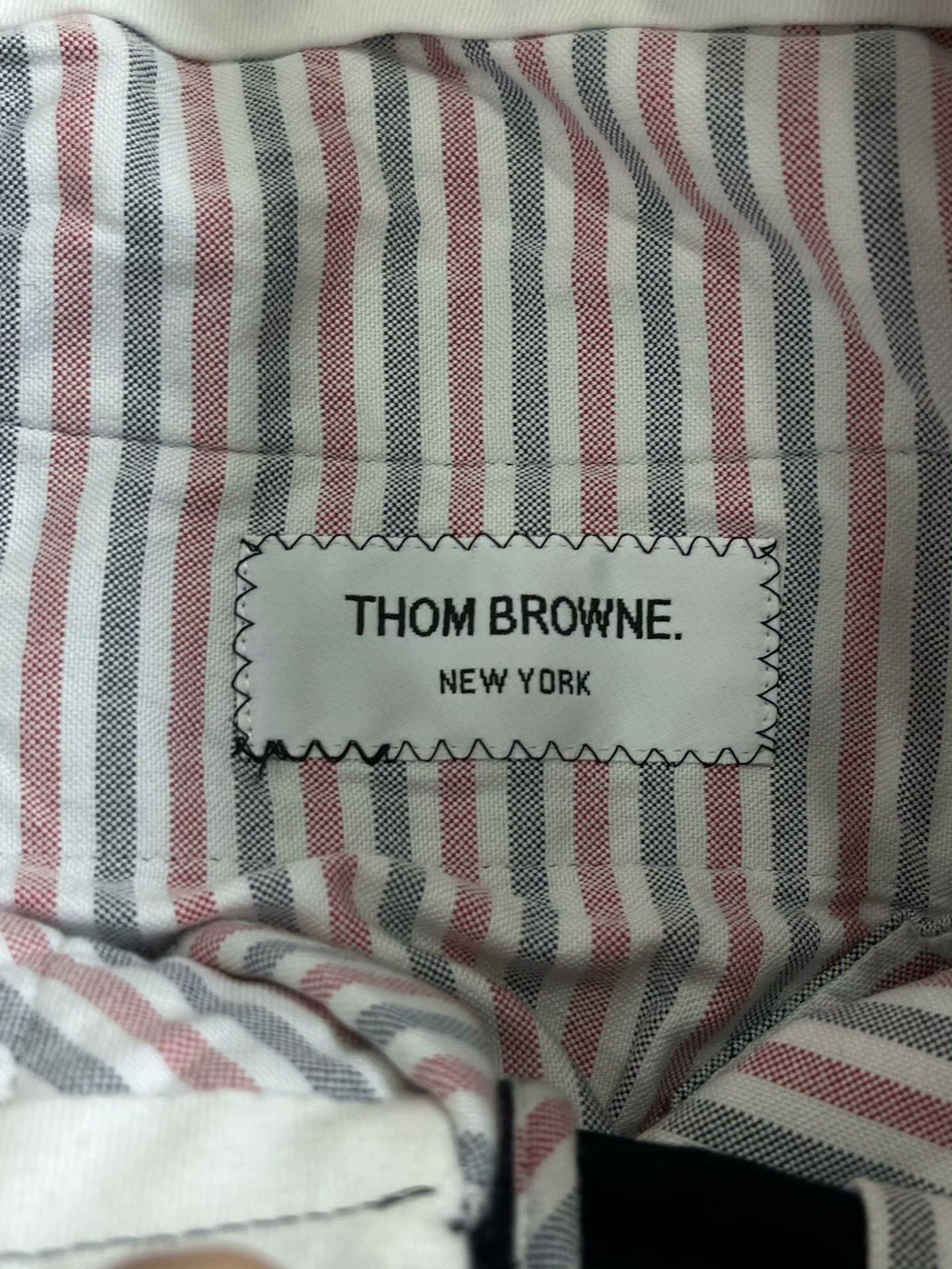 Thom Browne Thom Browne 4-Bar Stripe Cotton Trousers Size US 30 / EU 46 - 6 Thumbnail
