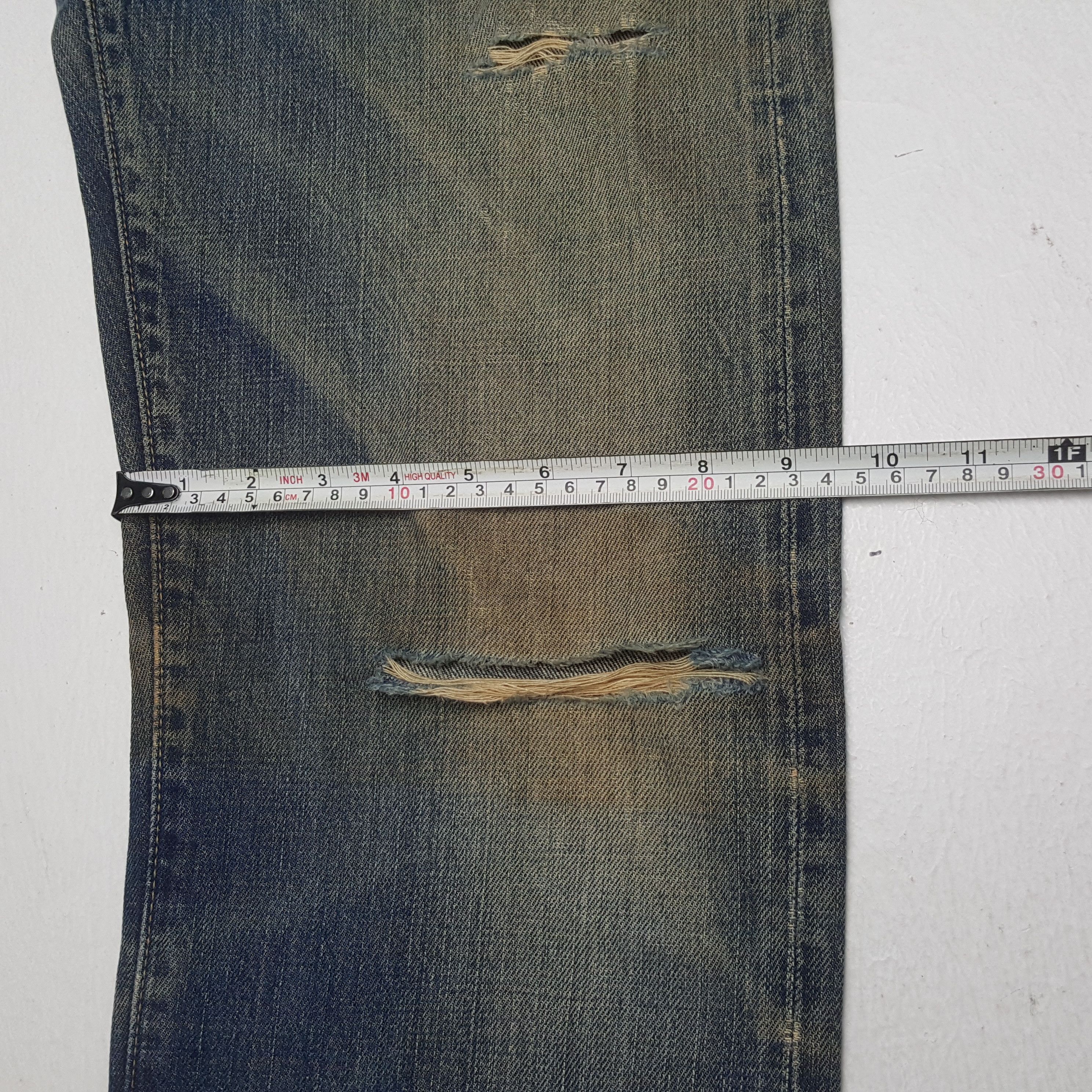 Levi's × Vintage LEVI'S Big E Selvedge Streetwear Style Distressed Jeans Size US 28 / EU 44 - 10 Thumbnail