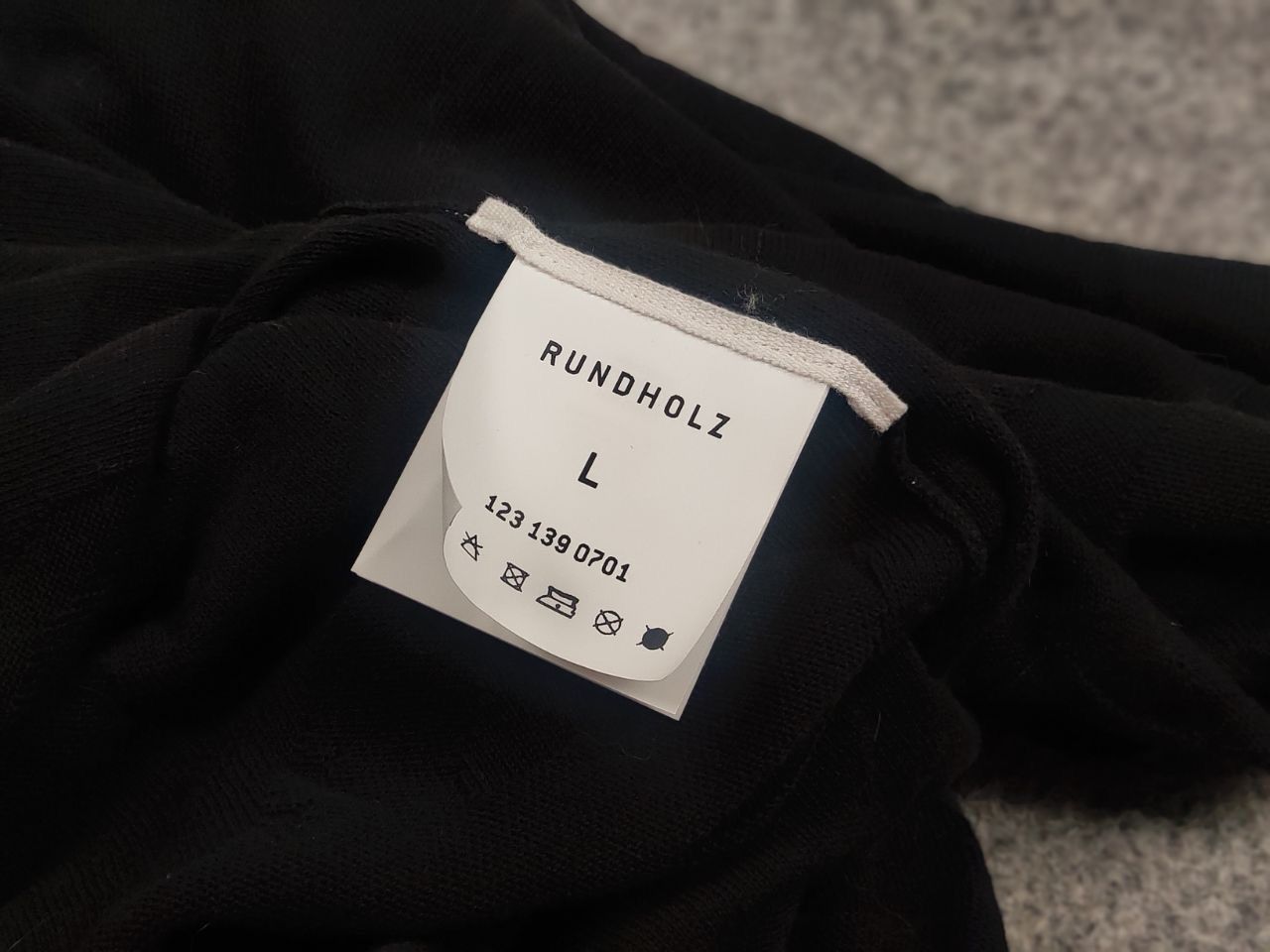 Rundholz Rundholz black label design asymmetric Cotton Light Tunic Size L / US 10 / IT 46 - 14 Thumbnail
