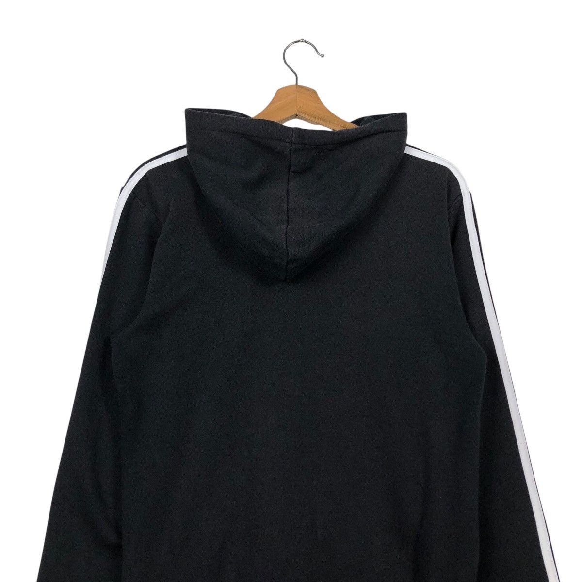 Adidas Adidas Archive Black 3-Stripes Hoodie Size US S / EU 44-46 / 1 - 10 Thumbnail