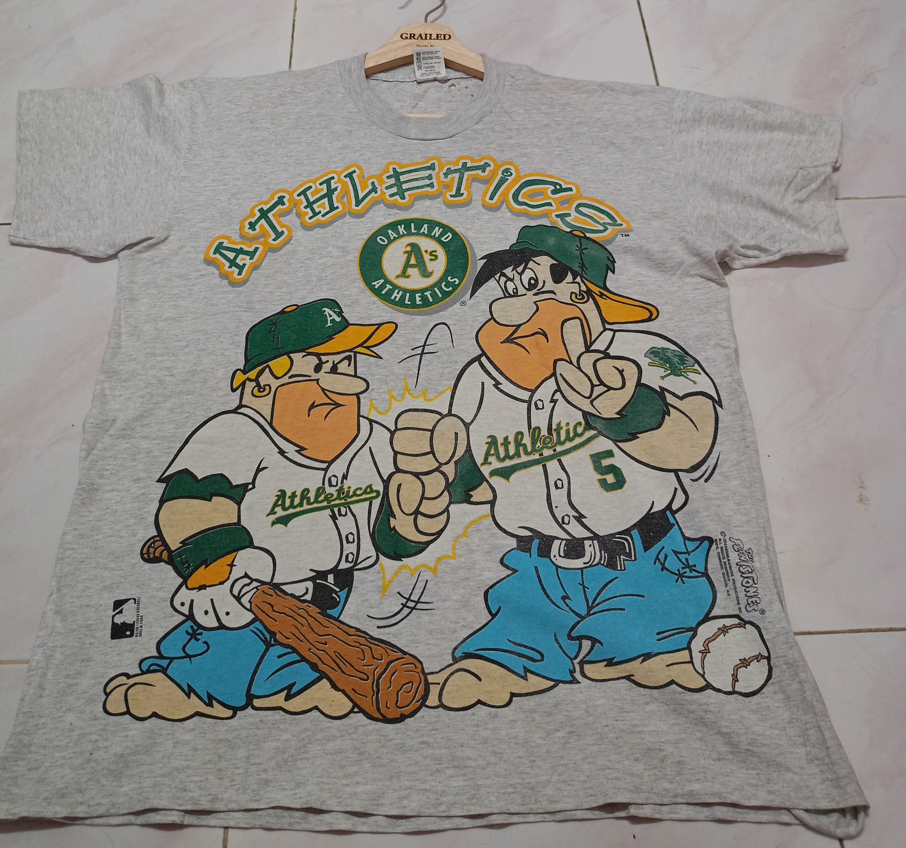 MLB × Vintage Distressed Flinstones X MLB. Size US L / EU 52-54 / 3 - 1 Thumbnail