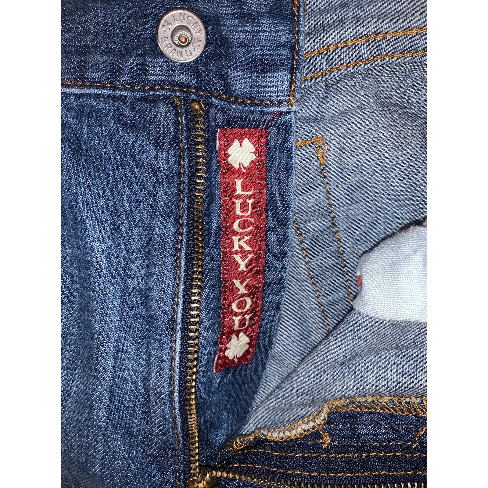 Lucky Brand Lucky Brand 181 Relaxed Straight Jeans Men 36x34 Medium Wash Size US 36 / EU 52 - 5 Thumbnail