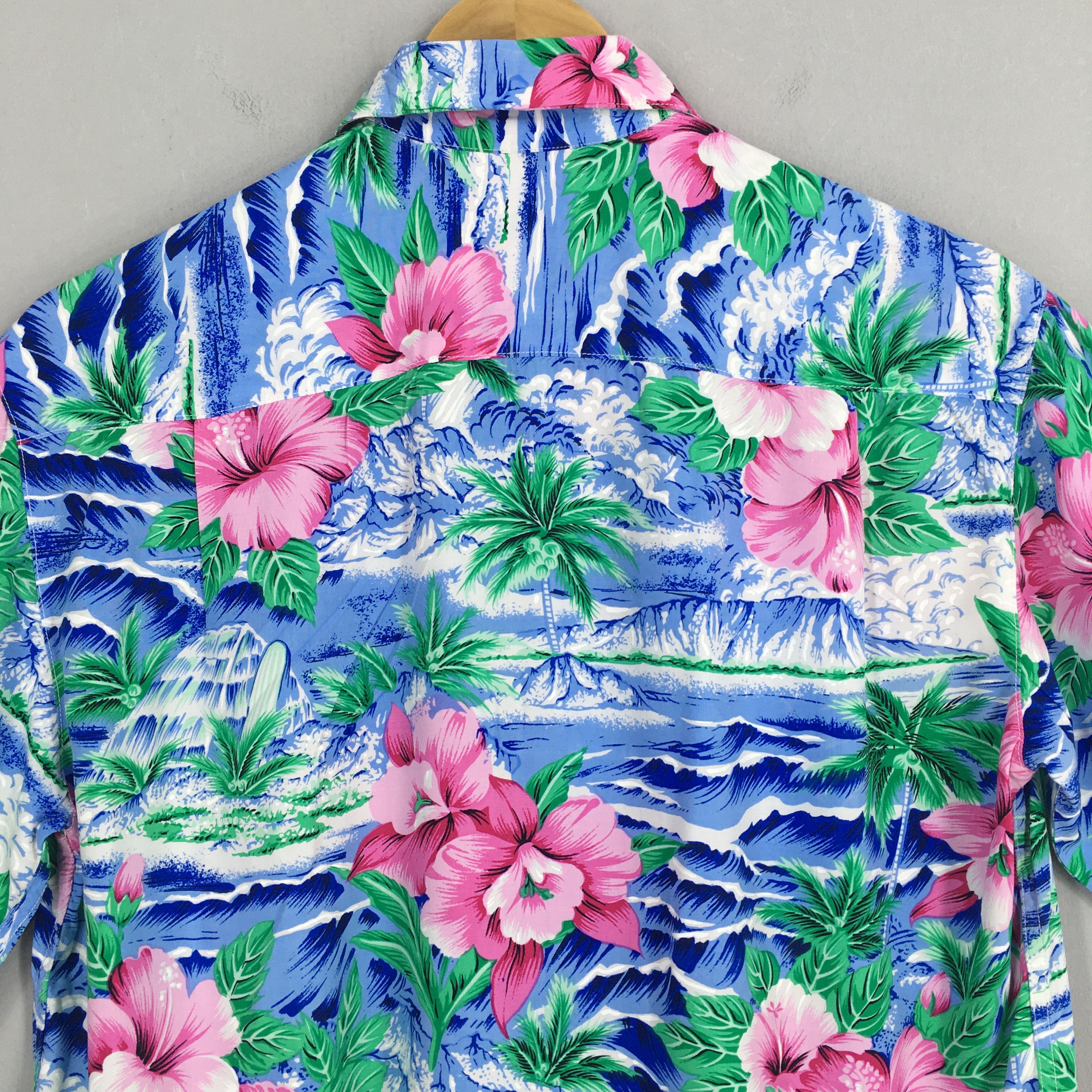 Japanese Brand Japanese Jungle Storm Hawaii Hibiscus Floral Shirt Medium Size US M / EU 48-50 / 2 - 8 Thumbnail