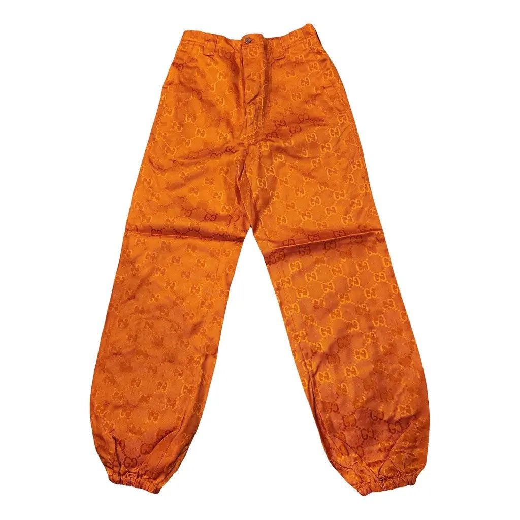 Gucci Gucci Orange Off The Grid Monogram Parachute Pants Sz 46 Size US 44 / EU 60 - 2 Thumbnail