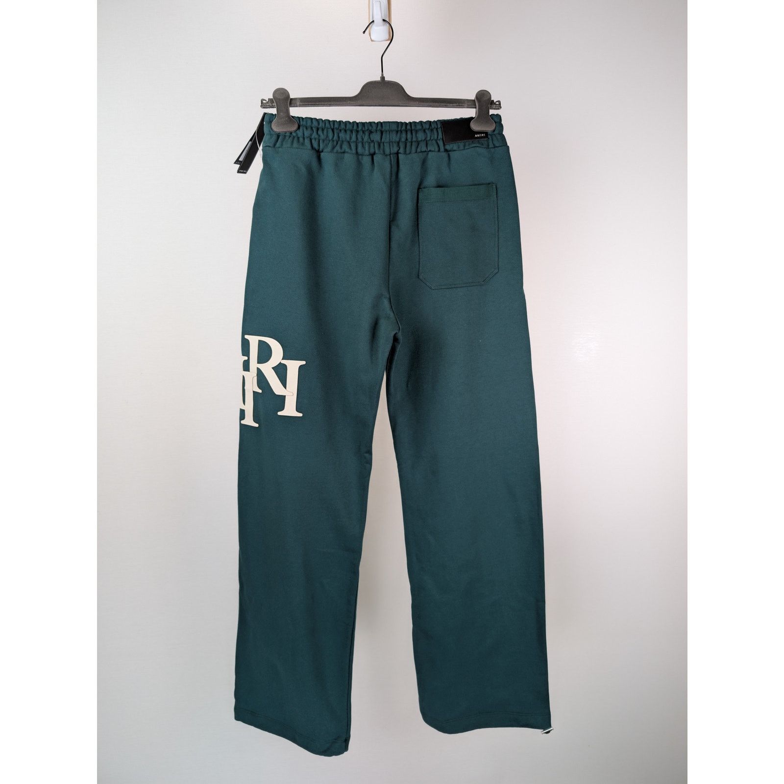 Amiri o1rshd1 Q:2 / Amiri Staggered Sweatpants in Rain Forest Size US 32 / EU 48 - 18 Thumbnail