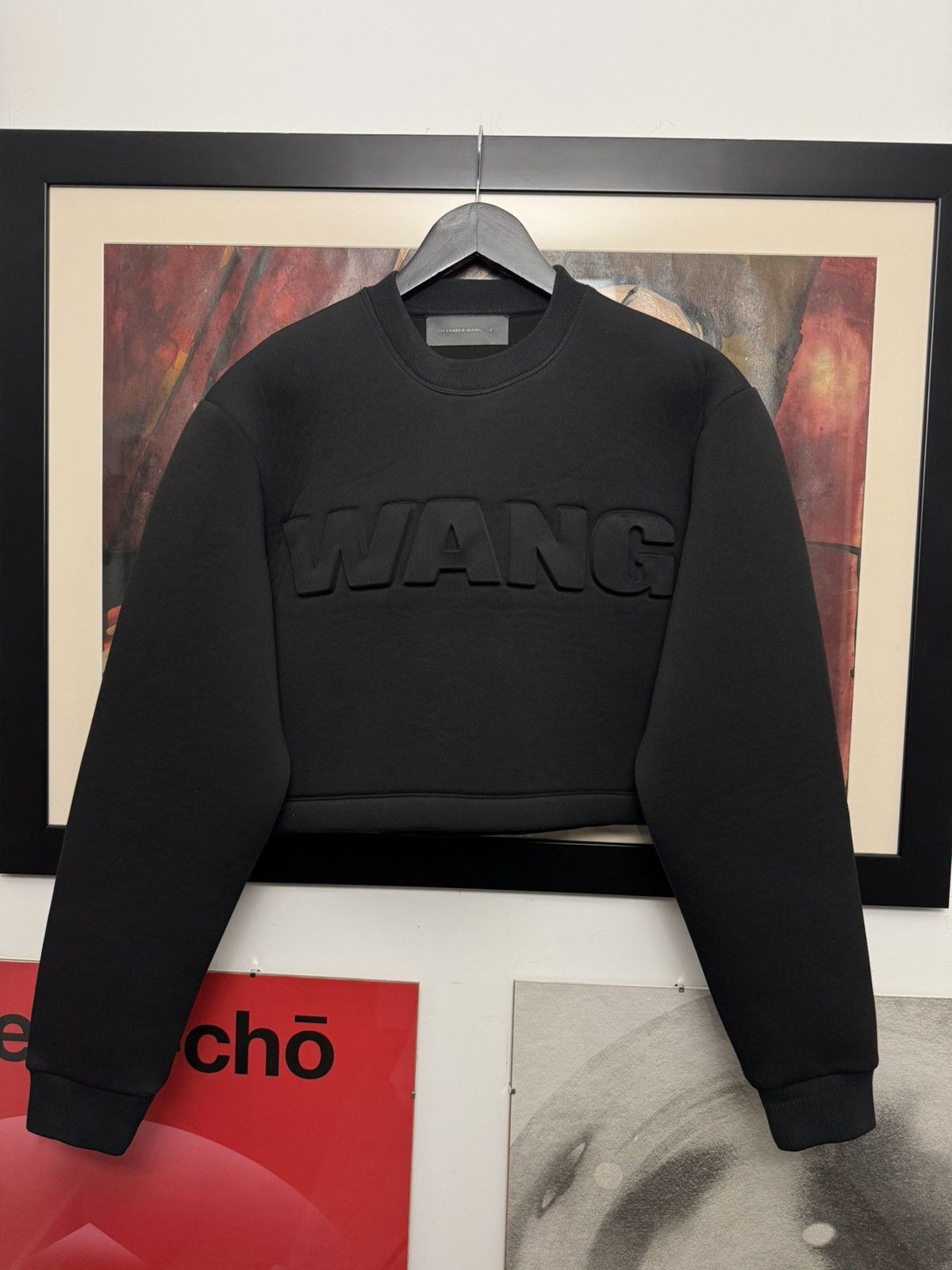 Alexander Wang Alexander Wang x H&M Cropped Sweatshirt Oversize Boxy Rare Size S / US 4 / IT 40 - 1 Thumbnail