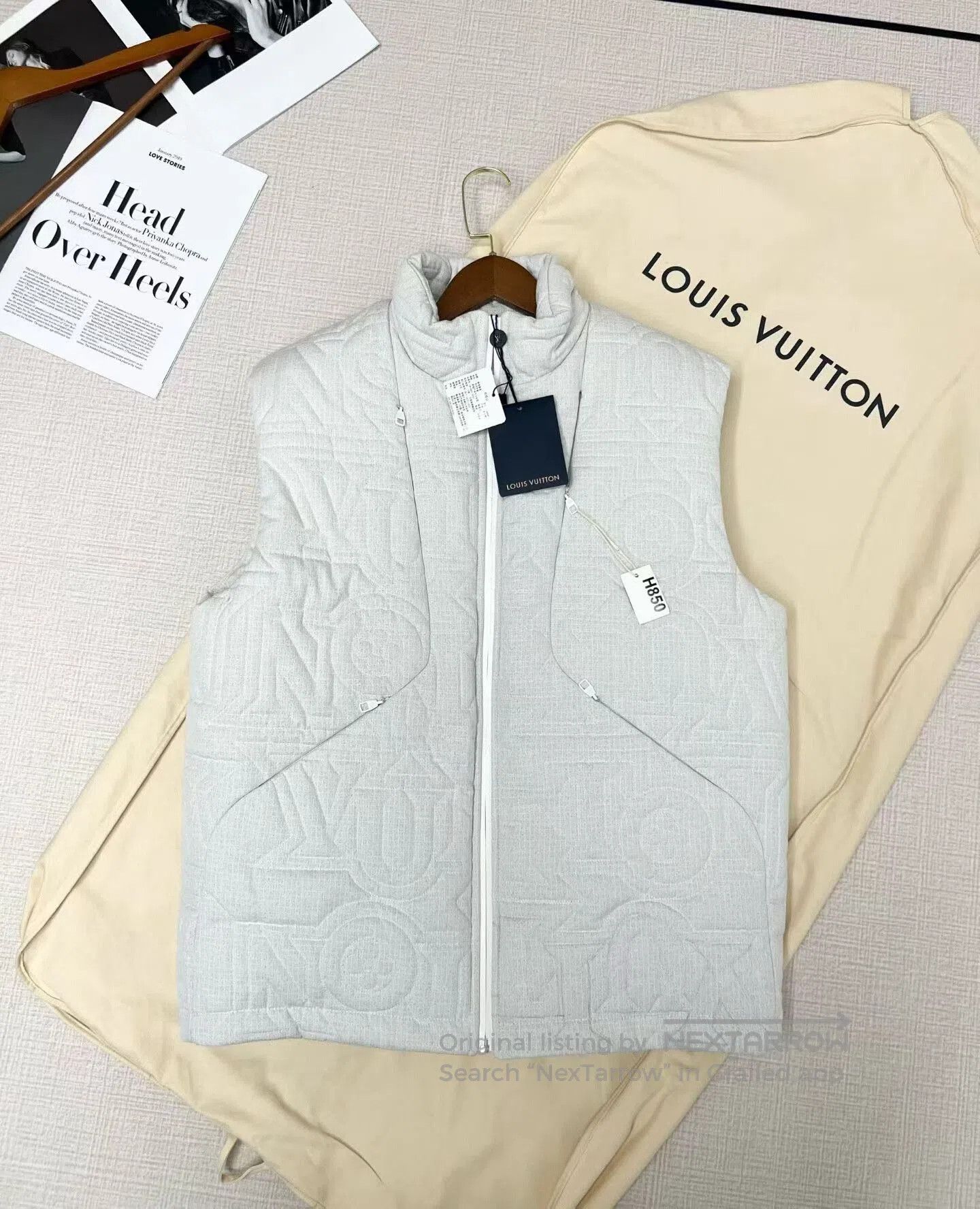 Louis Vuitton Louis Vuitton Embossed Vest with Tags. Size US M / EU 48-50 / 2 - 2 Thumbnail