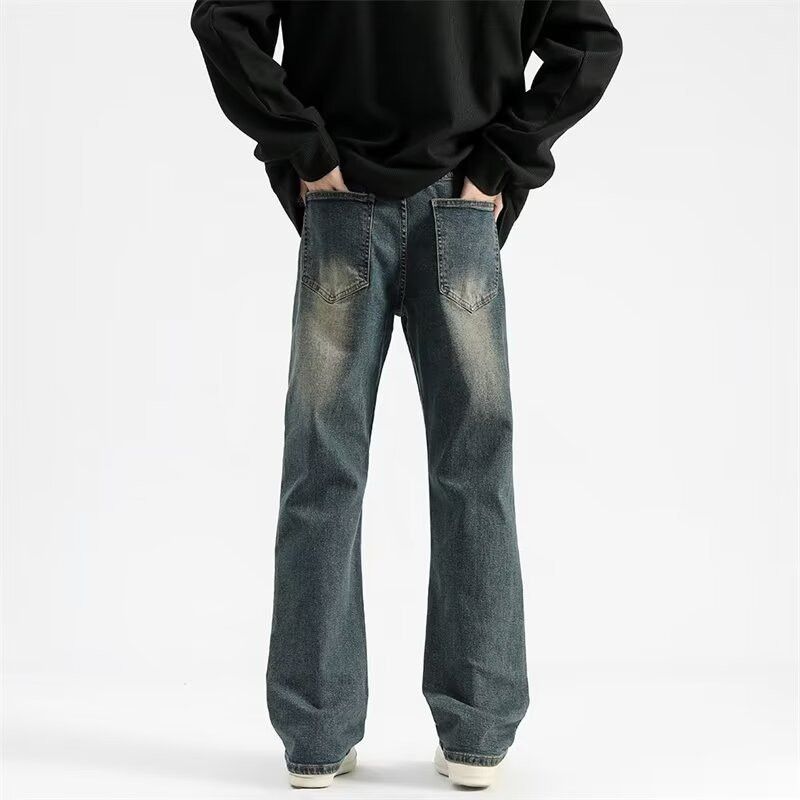 Japanese Brand × Jean Retro loose high street micro flared jeans Size US 32 / EU 48 - 3 Thumbnail