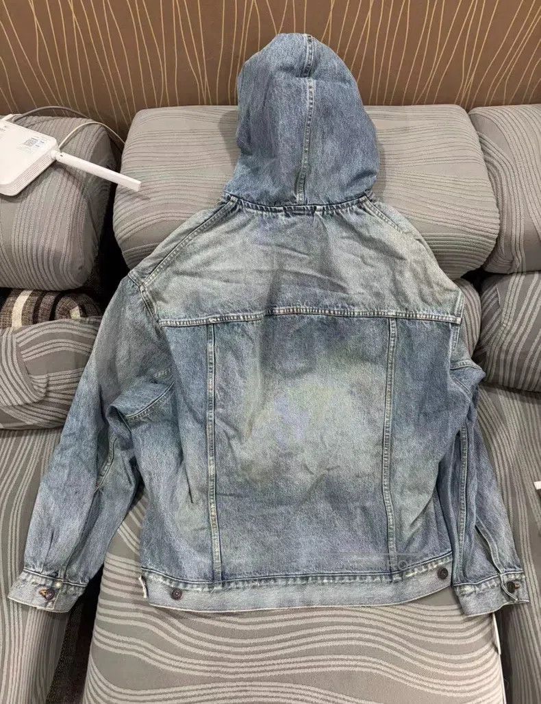 Balenciaga Balenciaga Denim Sweatshirt Size US S / EU 44-46 / 1 - 5 Thumbnail