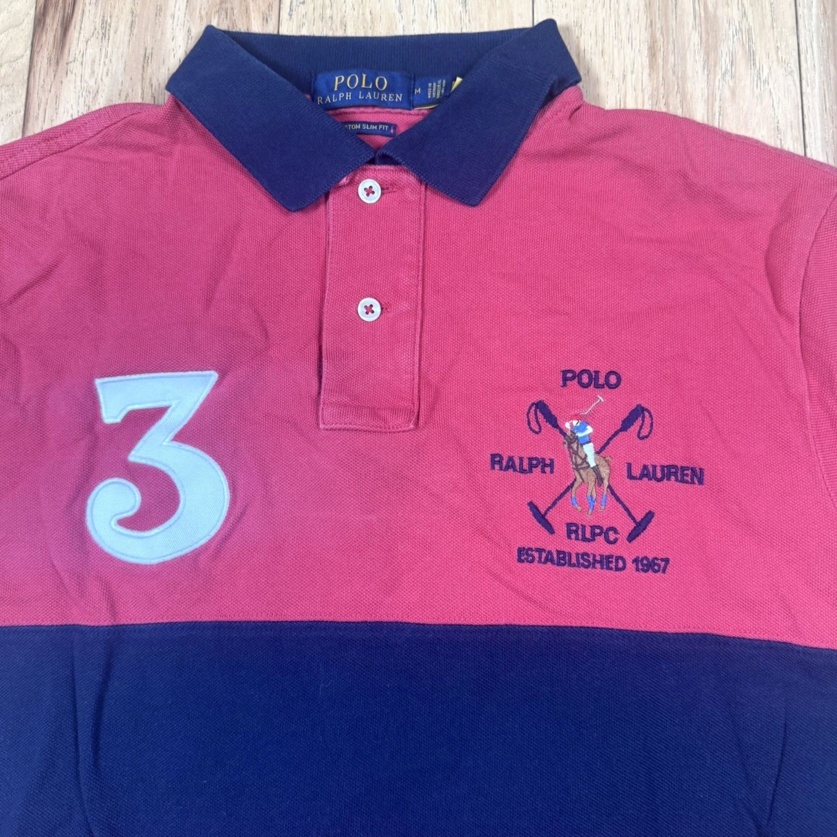 Ralph Lauren Ralph Lauren Polo Rugby Shirt Mens Slim Medium Short Sleeve Multicolor Rugby Shirt Men Slim M Size US M / EU 48-50 / 2 - 3 Thumbnail