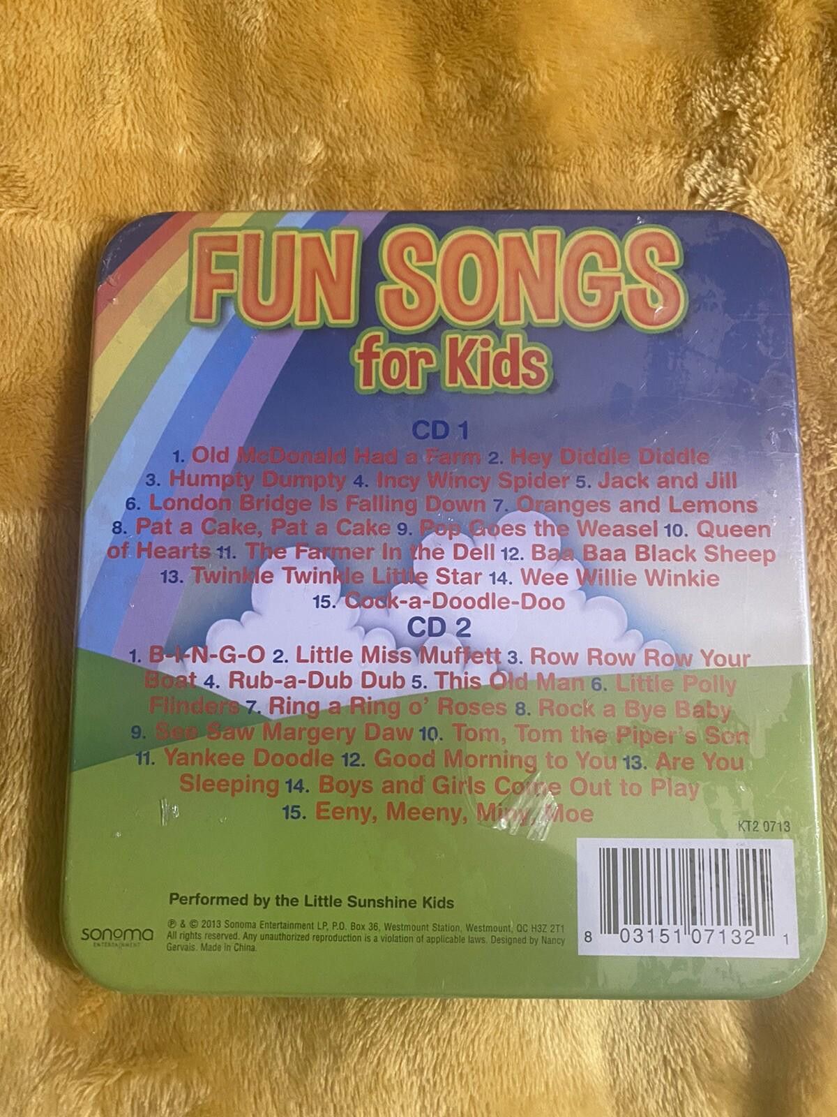 The Unbranded Brand Sing Play Fun Songs for Kids - Audio CD By Sing Play Size ONE SIZE - 5 Thumbnail