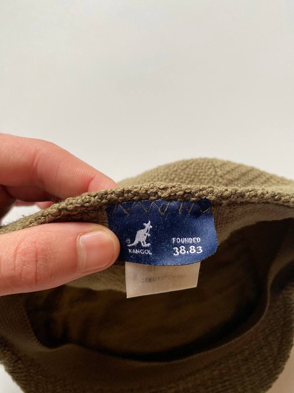 Kangol Vintage Beige Kangol Winter hats small logo 90’s Y2K Size ONE SIZE - 4 Thumbnail