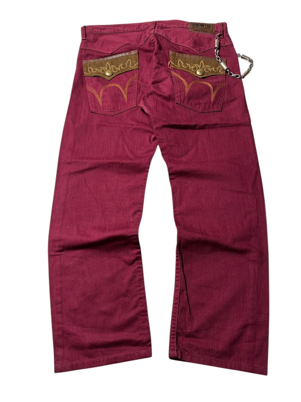 Edwin Edwin Flared Japan Baggy Fit Pants Size US 36 / EU 52 - 3 Thumbnail