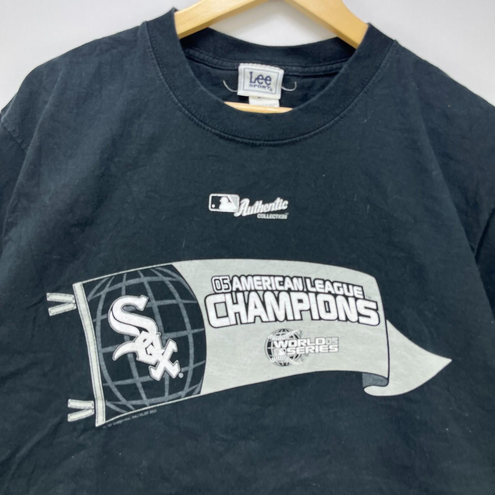 Lee Vintage Chicago White Sox 2005 Champions MLB T-Shirt Large Size ONE SIZE - 3 Thumbnail