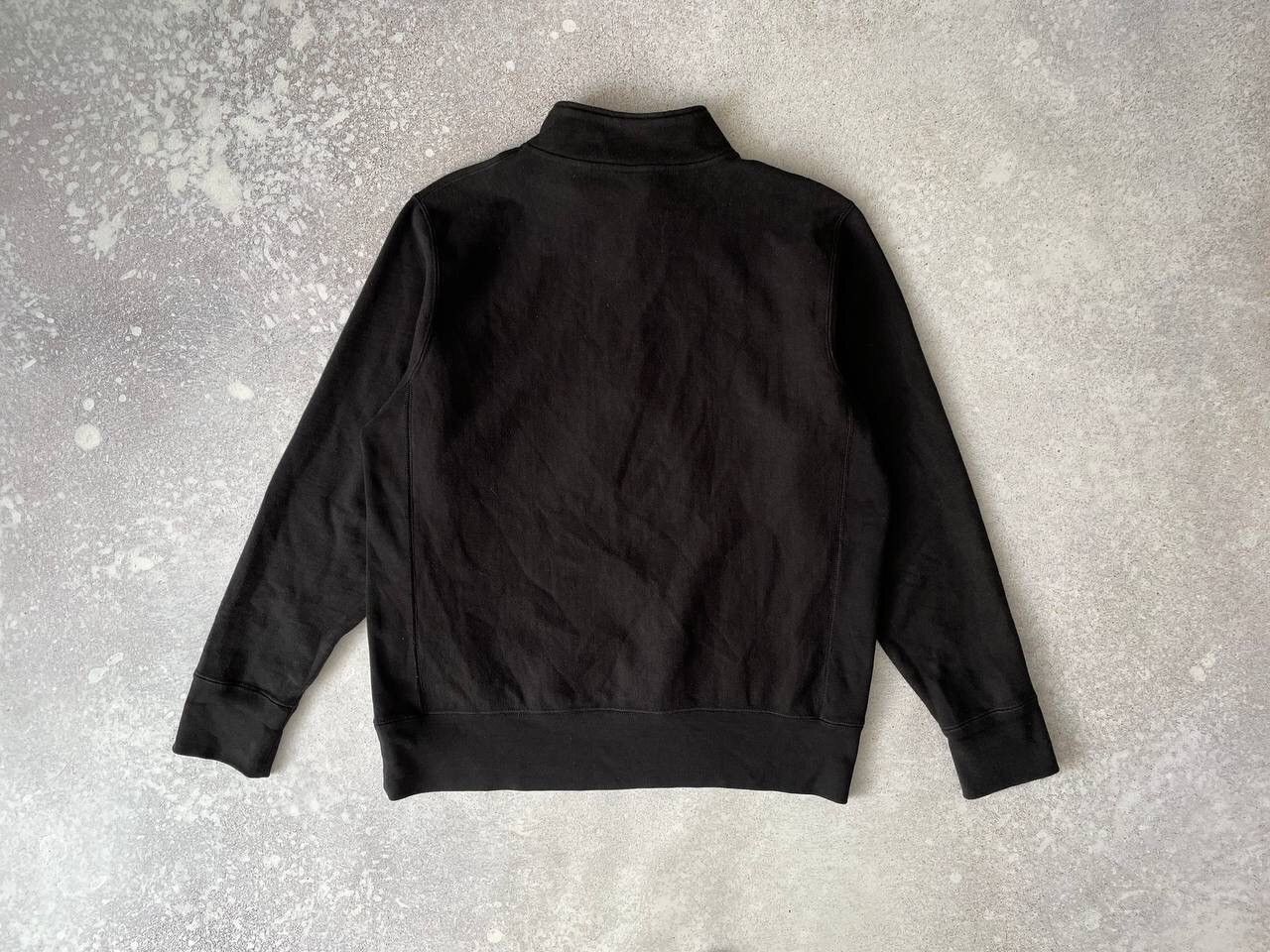 Champion × Vintage Vintage Champion 1/4 Sweatshirt Big Central Logo Y2K Rare Size US XL / EU 56 / 4 - 3 Thumbnail