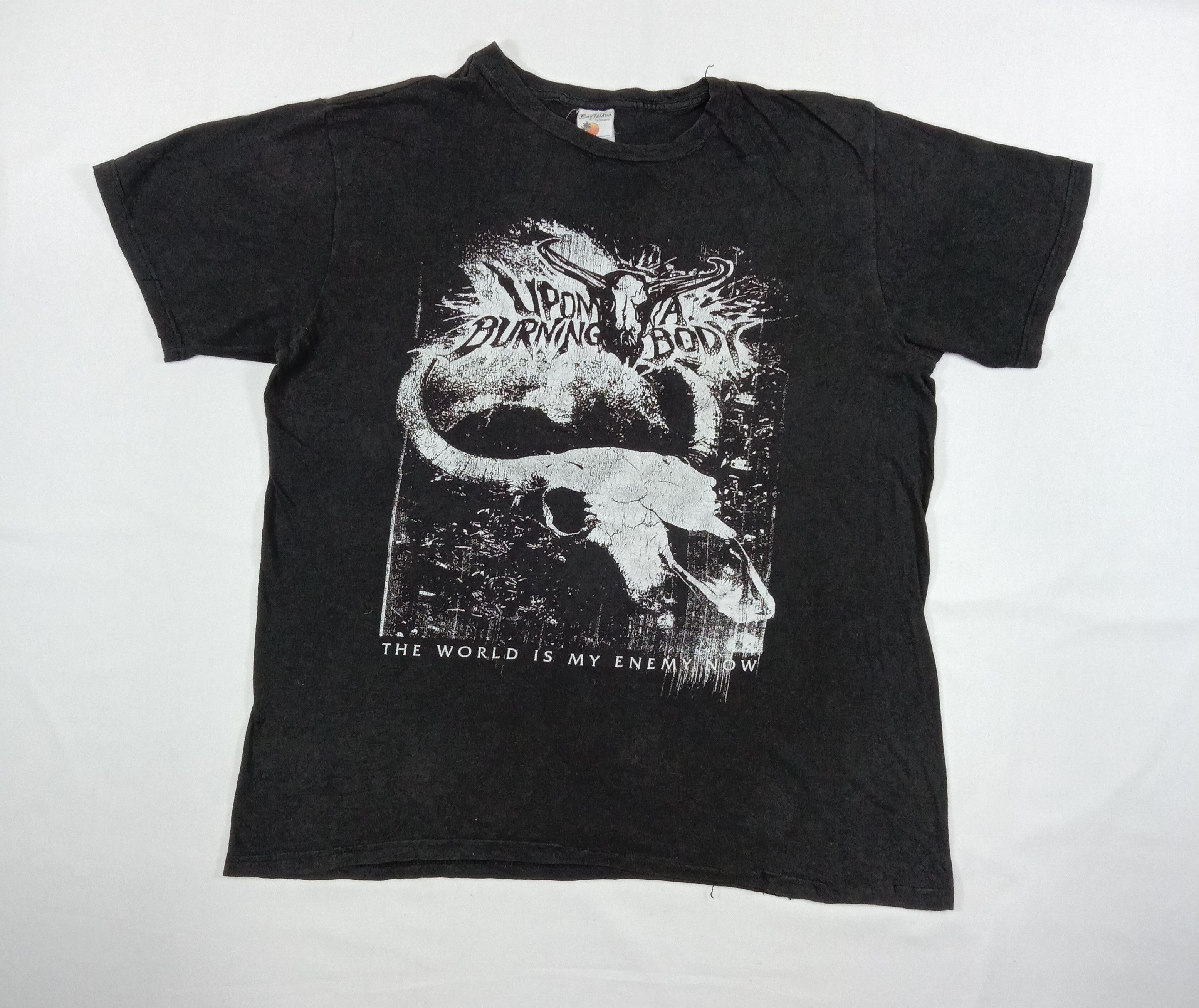 Band Tees Vintage Upon a Burning Body "The World Is My Enemy Now" Tee Size US XL / EU 56 / 4 - 1 Thumbnail