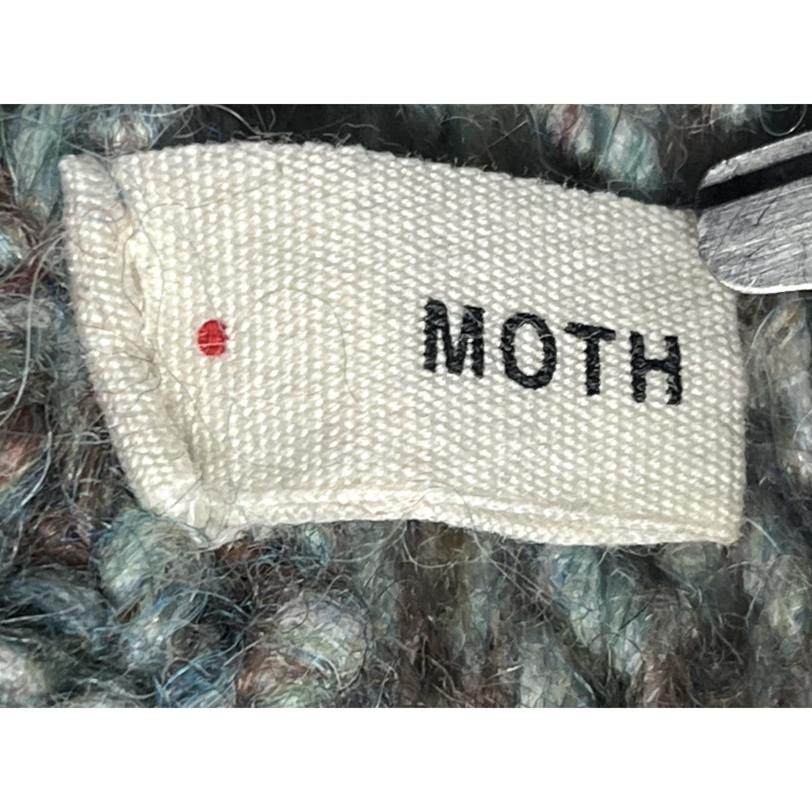 Anthropologie Moth Sweater Shirt Women XS Green Cowl Neck Long Sleeve Made in Italy Pullover Regular Fall Winter Spring Summer Vintage No Size XS / US 0-2 / IT 36-38 - 6 Thumbnail