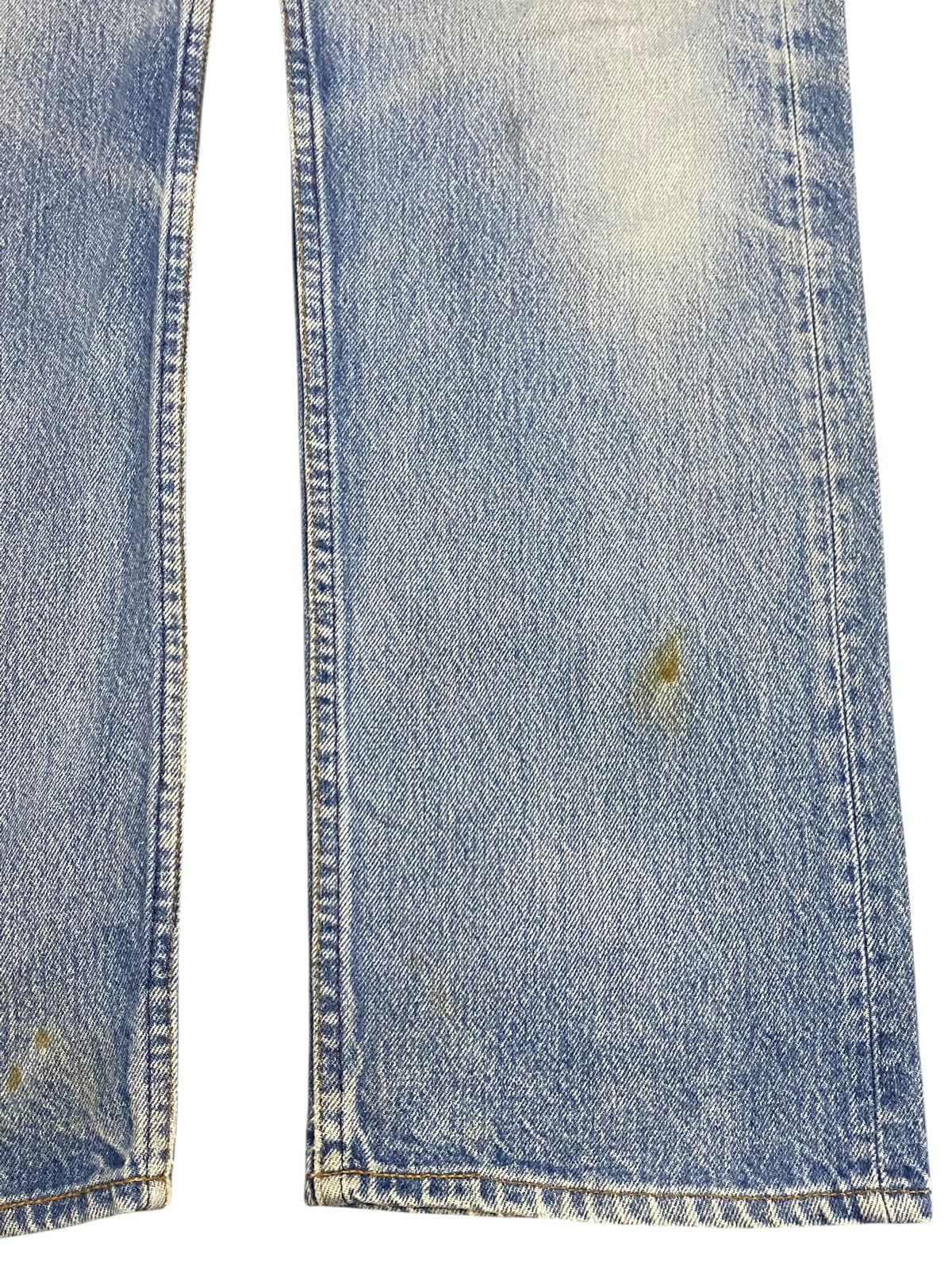 Levi's Vintage Clothing Vintage Levis 501 80’s Button 501 Distressed Loose Jeans Size US 32 / EU 48 - 10 Thumbnail