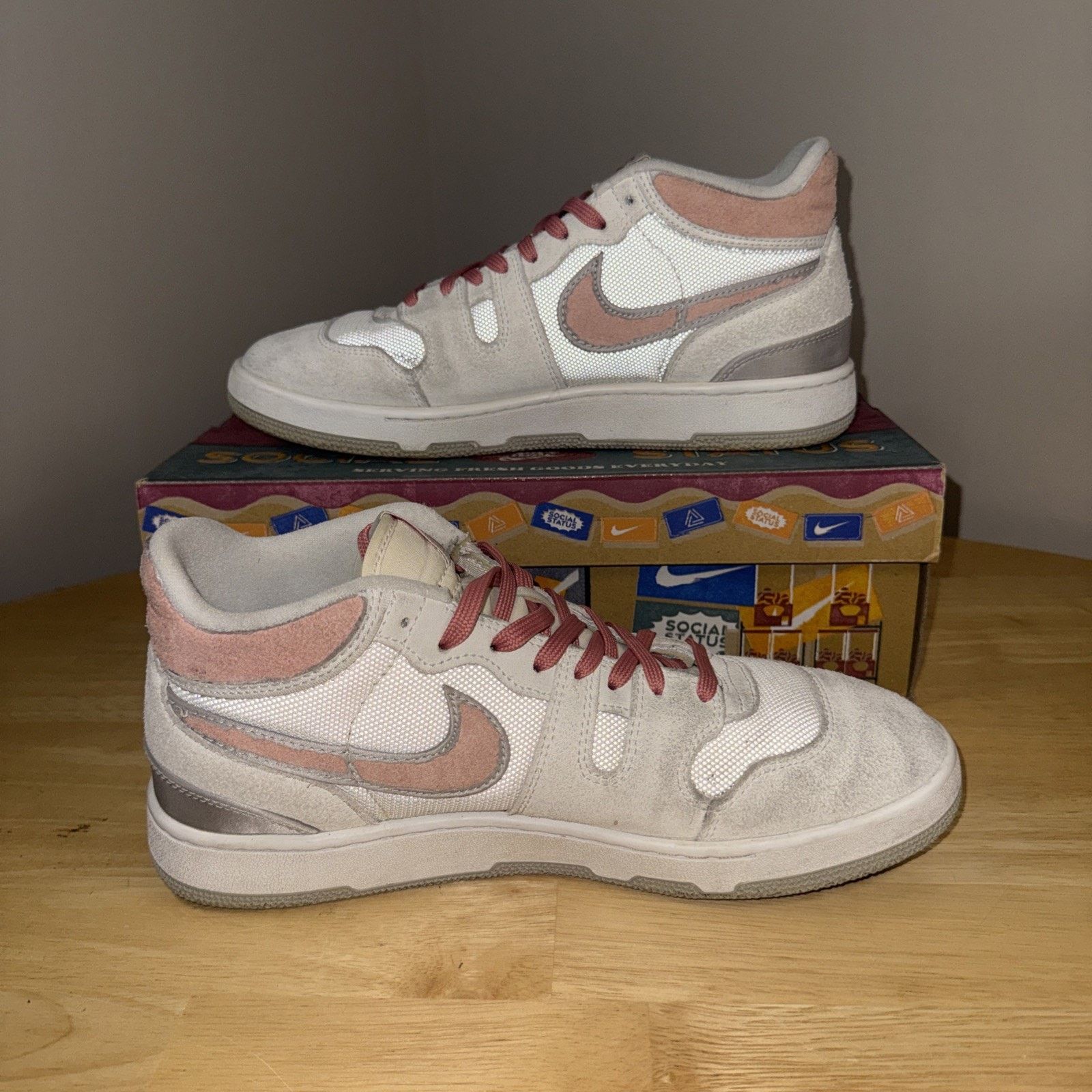 Nike Size 10 - Nike Social Status x Mac Attack SP Silver Linings Size US 10 / EU 43 - 4 Thumbnail