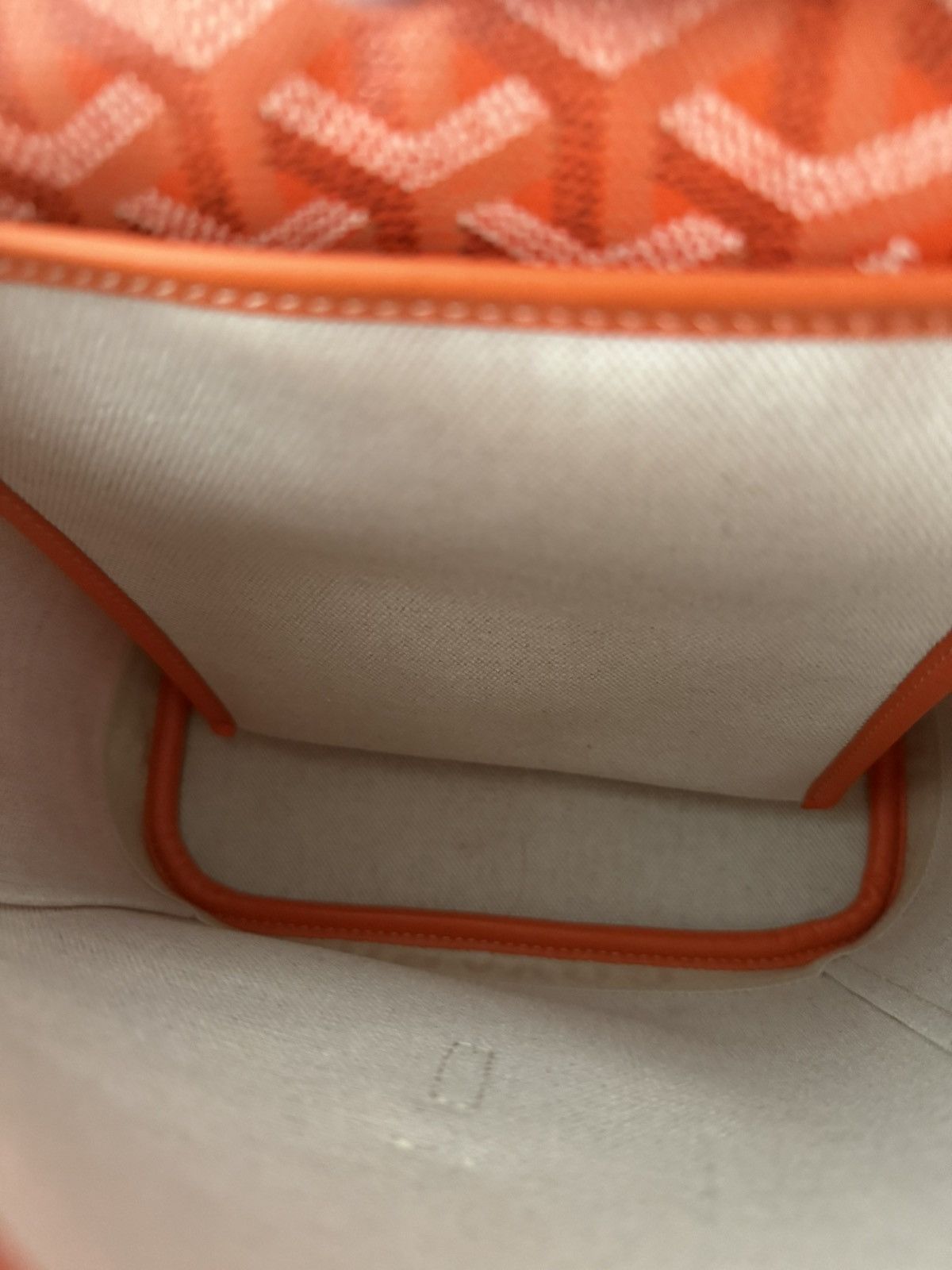 Goyard Goyard Limited Edition Orange 🍊 Alpin Mini Backpack Size ONE SIZE - 4 Thumbnail