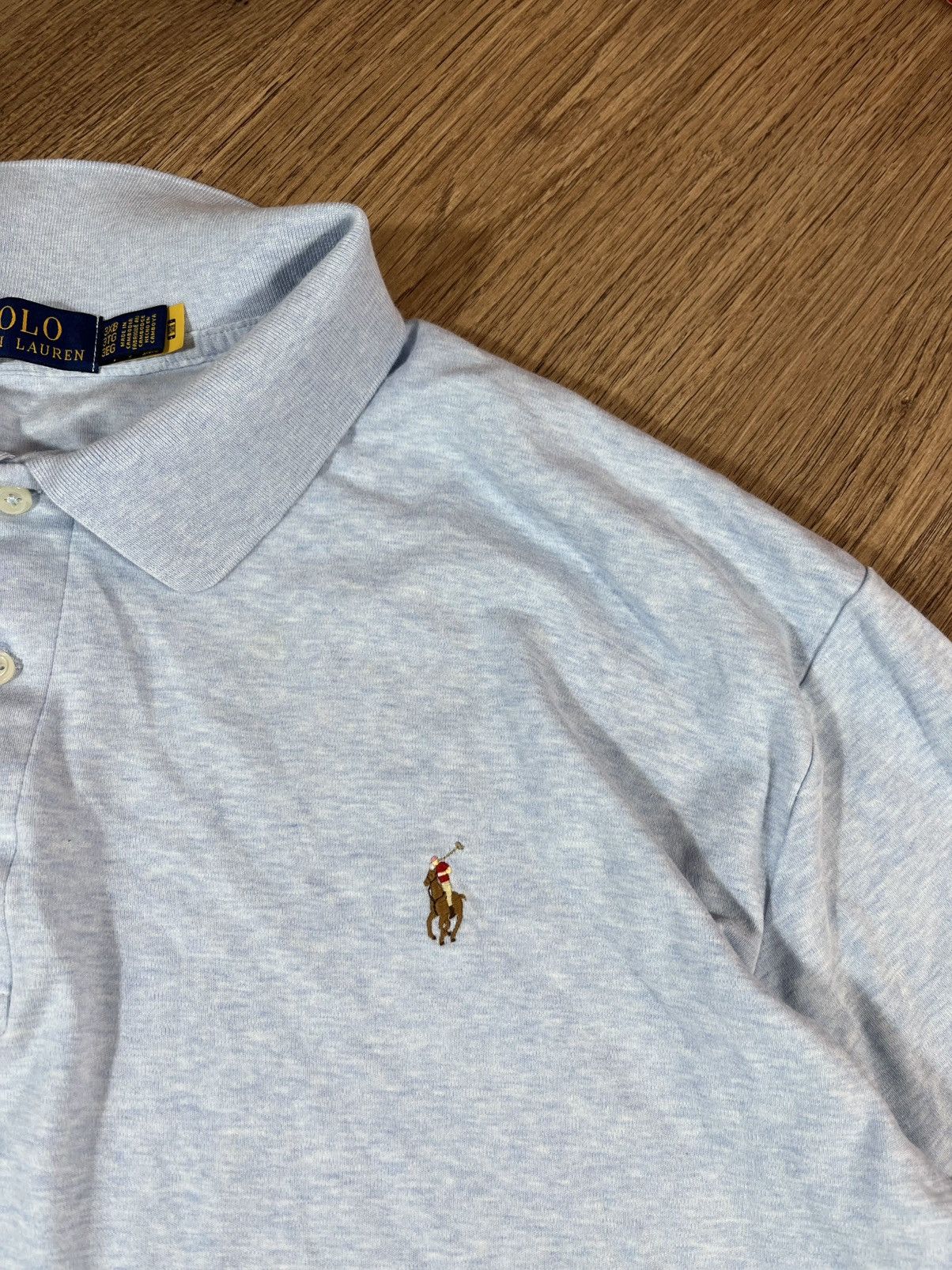 Polo Ralph Lauren 3XL Polo Ralph Lauren Long Sleeve Jersey Polo Shirt Size US XXL / EU 58 / 5 - 4 Thumbnail