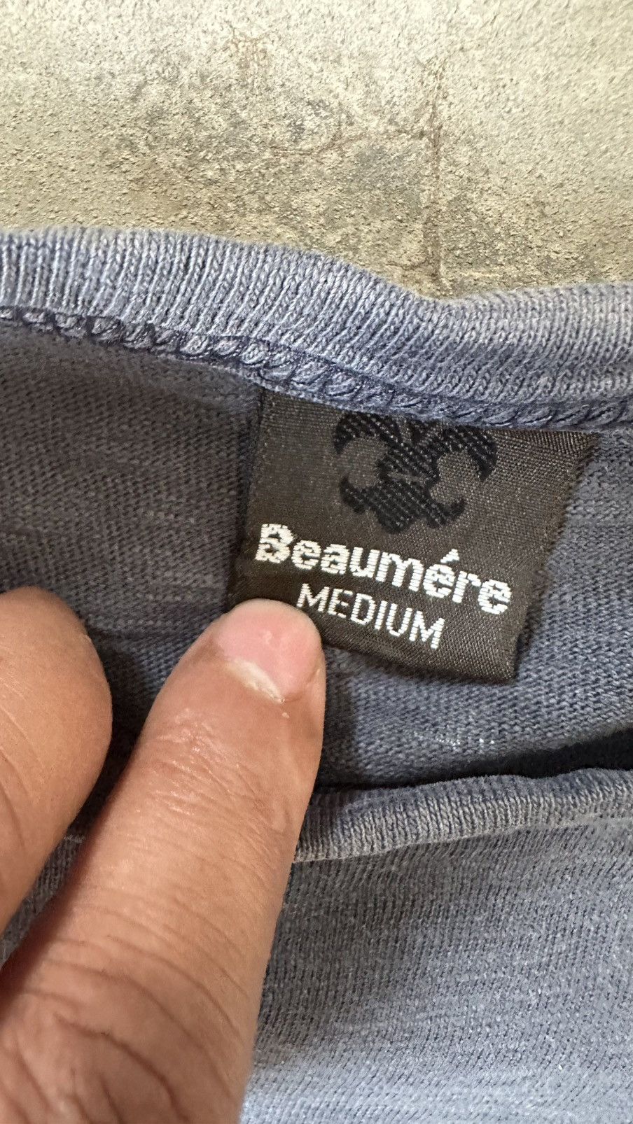 Beaumere VINTAGE BEAUMERE JAPANESE BRAND TEE Size US M / EU 48-50 / 2 - 4 Thumbnail