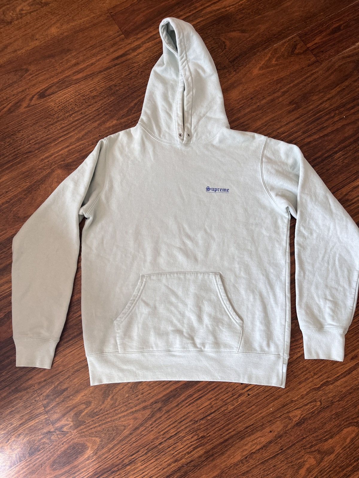 Supreme Supreme Mary Hoodie in Mint Green, Size M Size US M / EU 48-50 / 2 - 2 Thumbnail