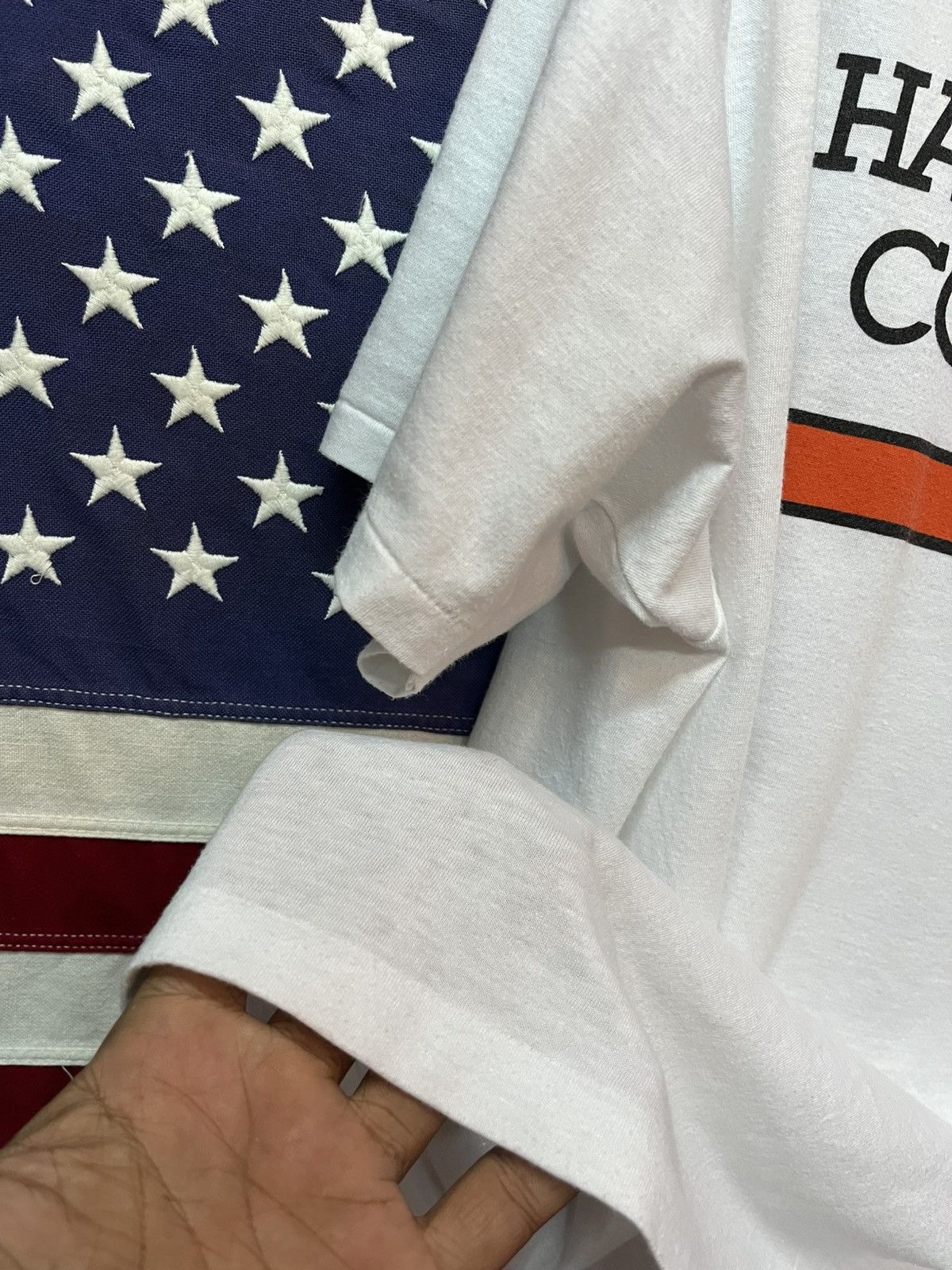 Hanes Vintage 80s Hanes Fift-fifty Hallowen Custome Tshirt Size US M / EU 48-50 / 2 - 4 Thumbnail