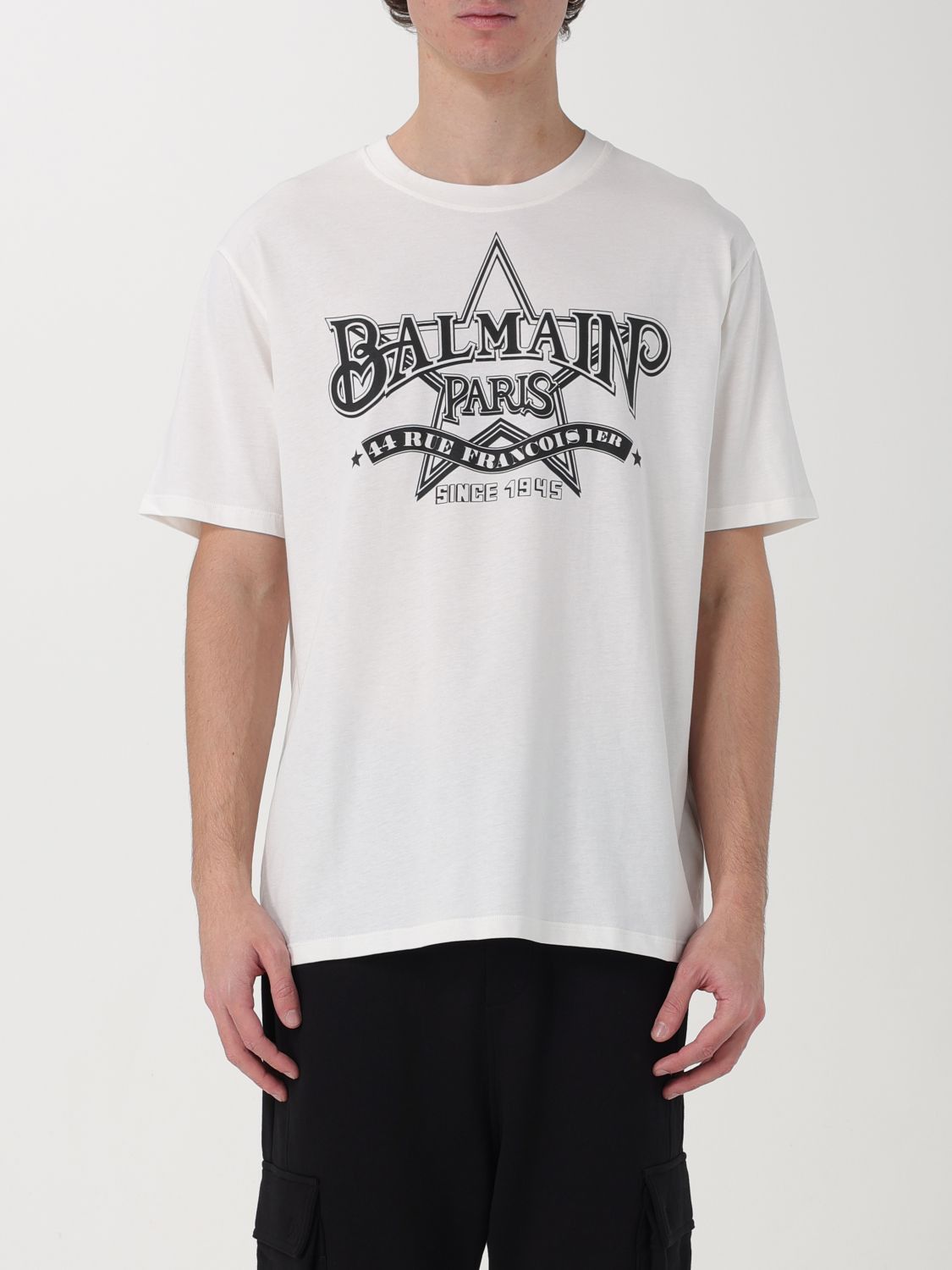 image of Balmain T-Shirt Men White (Size Small)